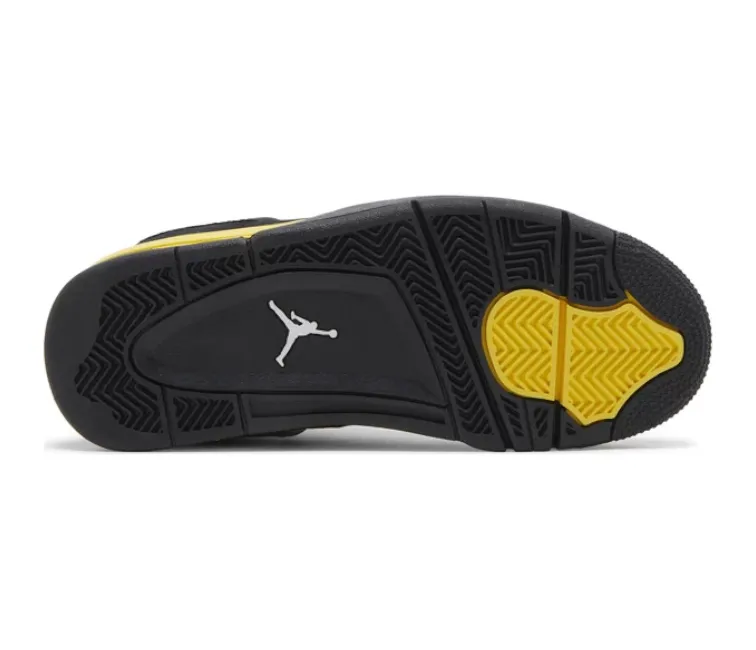 (GS) Nike Air Jordan 4 Retro (Thunder) Comfort Shock
