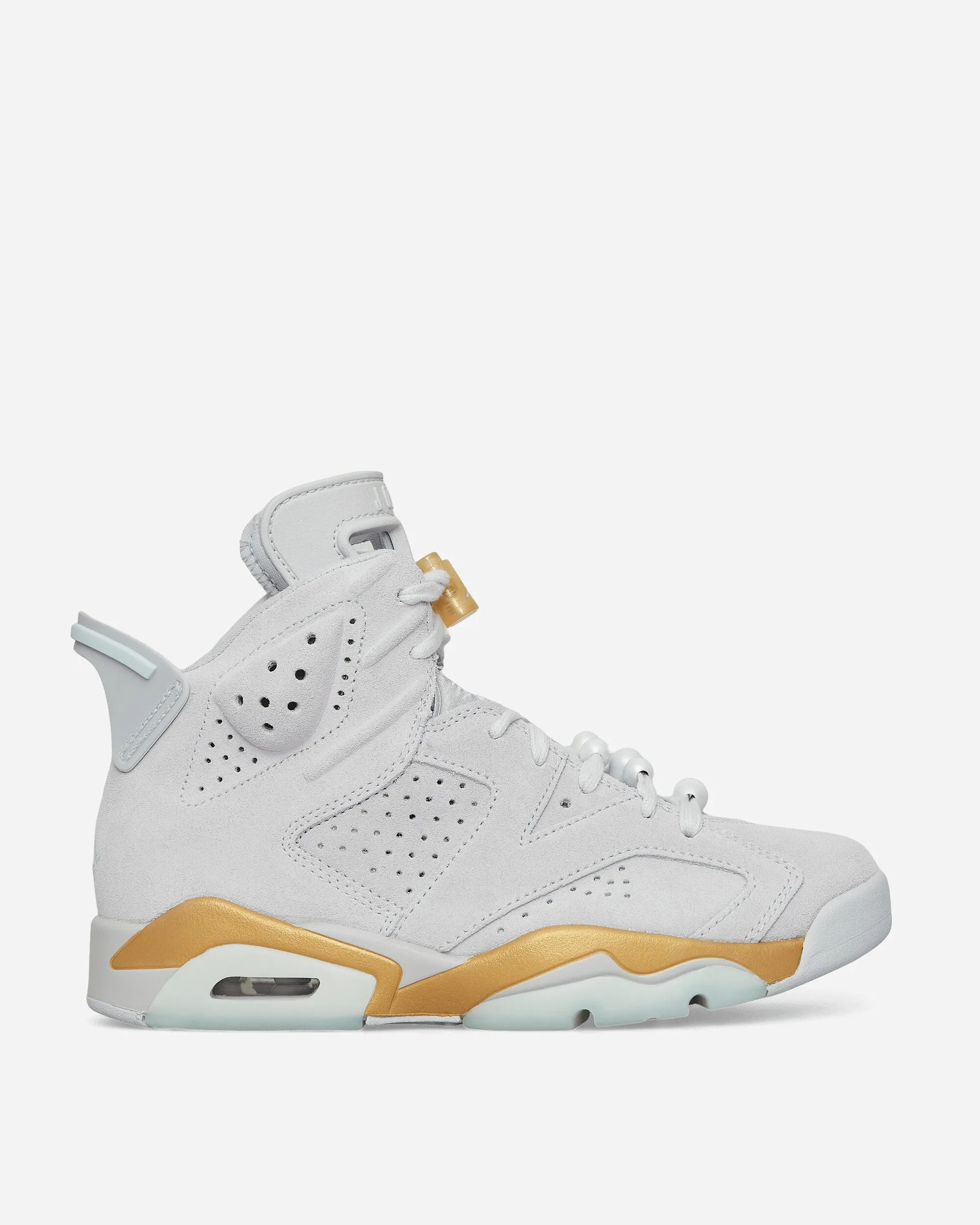Women's Air Jordan 6 Retro Sneakers Pearl Crisp Detail