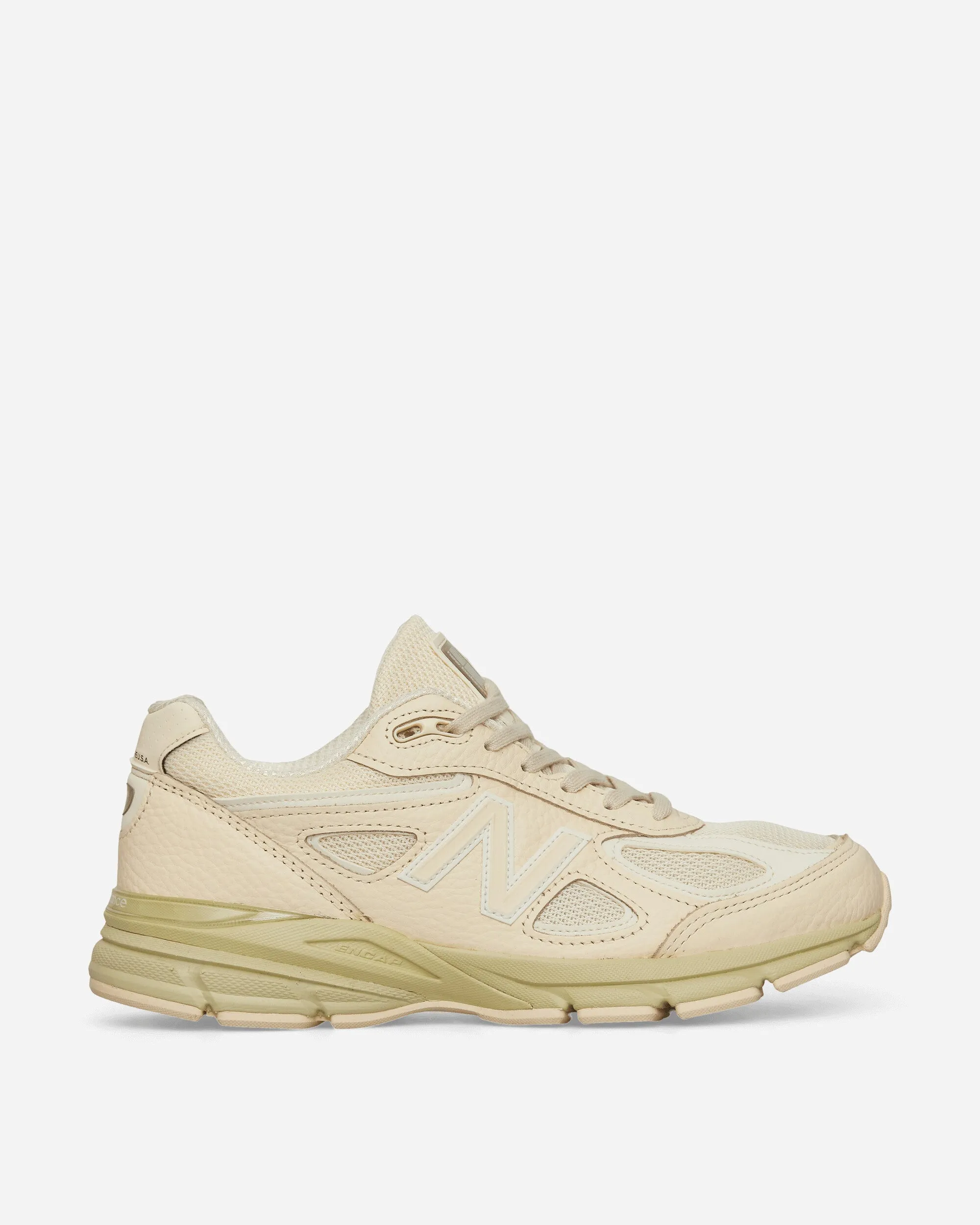 990v4 Sneakers Macadamia Nut / Morel Hydraulic Heel Cushioning