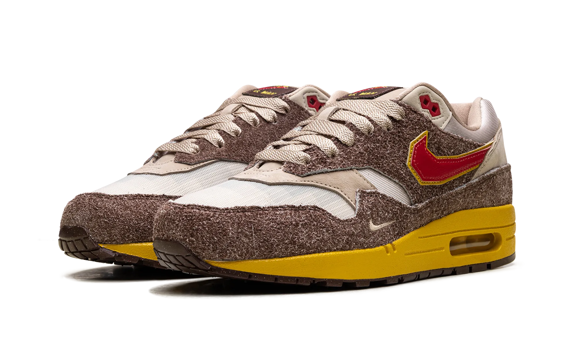 Track - meet running in the countryside Air Max 1 ".SWOOSH Big Head Origins"