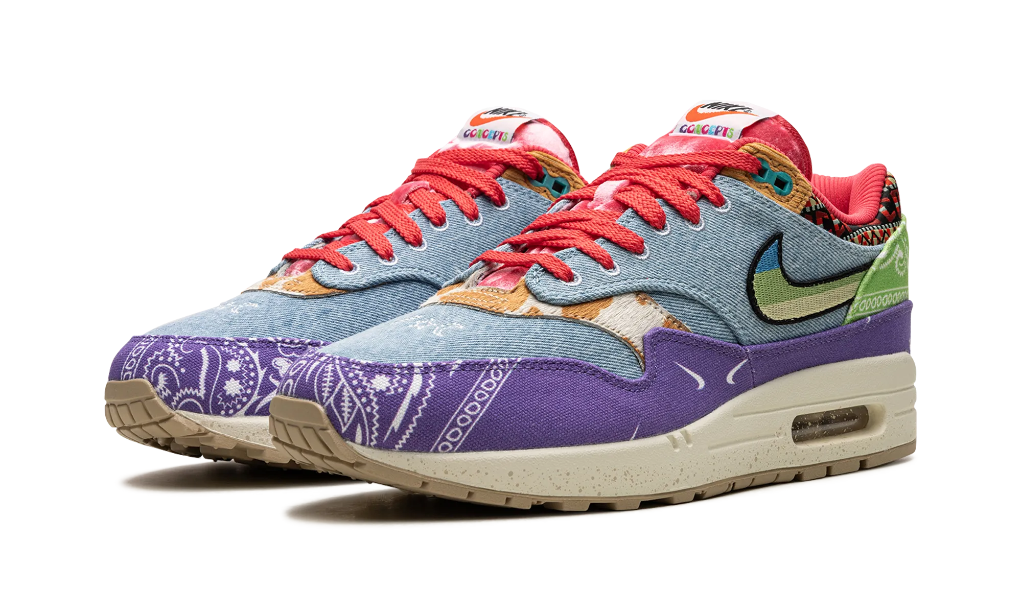 windproof - design - efficiency shoes Air Max 1 "Concepts - Far Out"