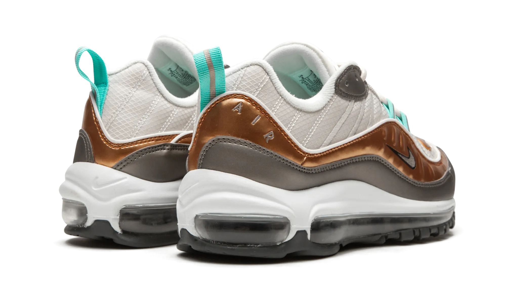 unstable - surface shoes obstacle - course - race AIR MAX 98 WMNS "Copper/Teal"