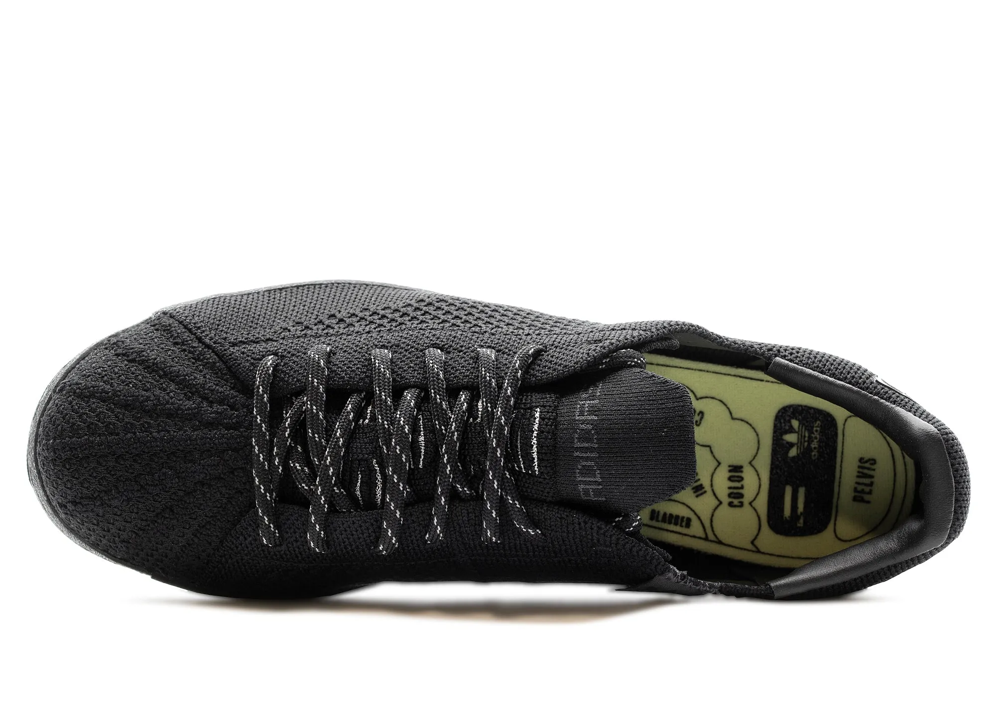 Adidas x Pharrell Williams Superstar PK 'Black' Velvet Soft World Walk