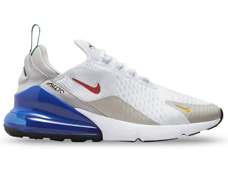 Support Gear Men's Nike Air Max 270 (White/Multi)
