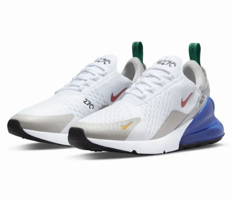 Heel Cushion Sculpted cushioning Men's Nike Air Max 270 (White/Multi)