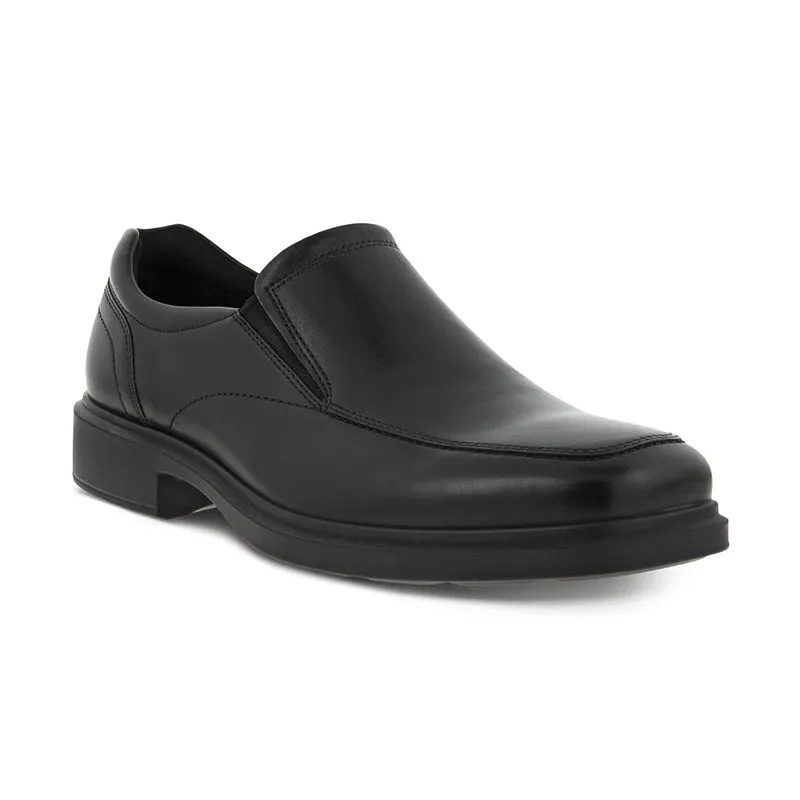 Classic Shape Men's Helsinki 2.0 Apron Toe Slip On Black