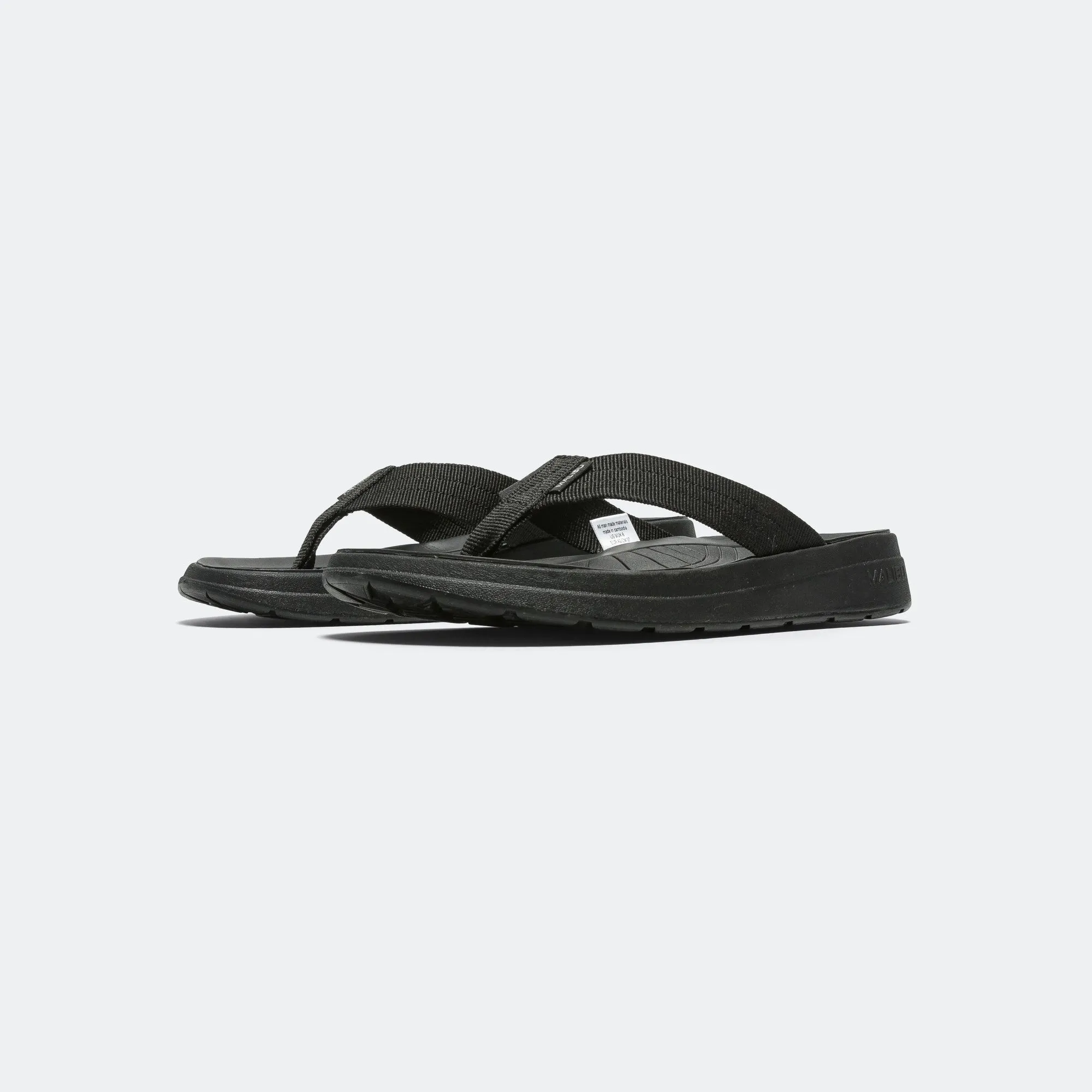 Comfortable Vacation Footwear Winter Warm Surfrider - Black