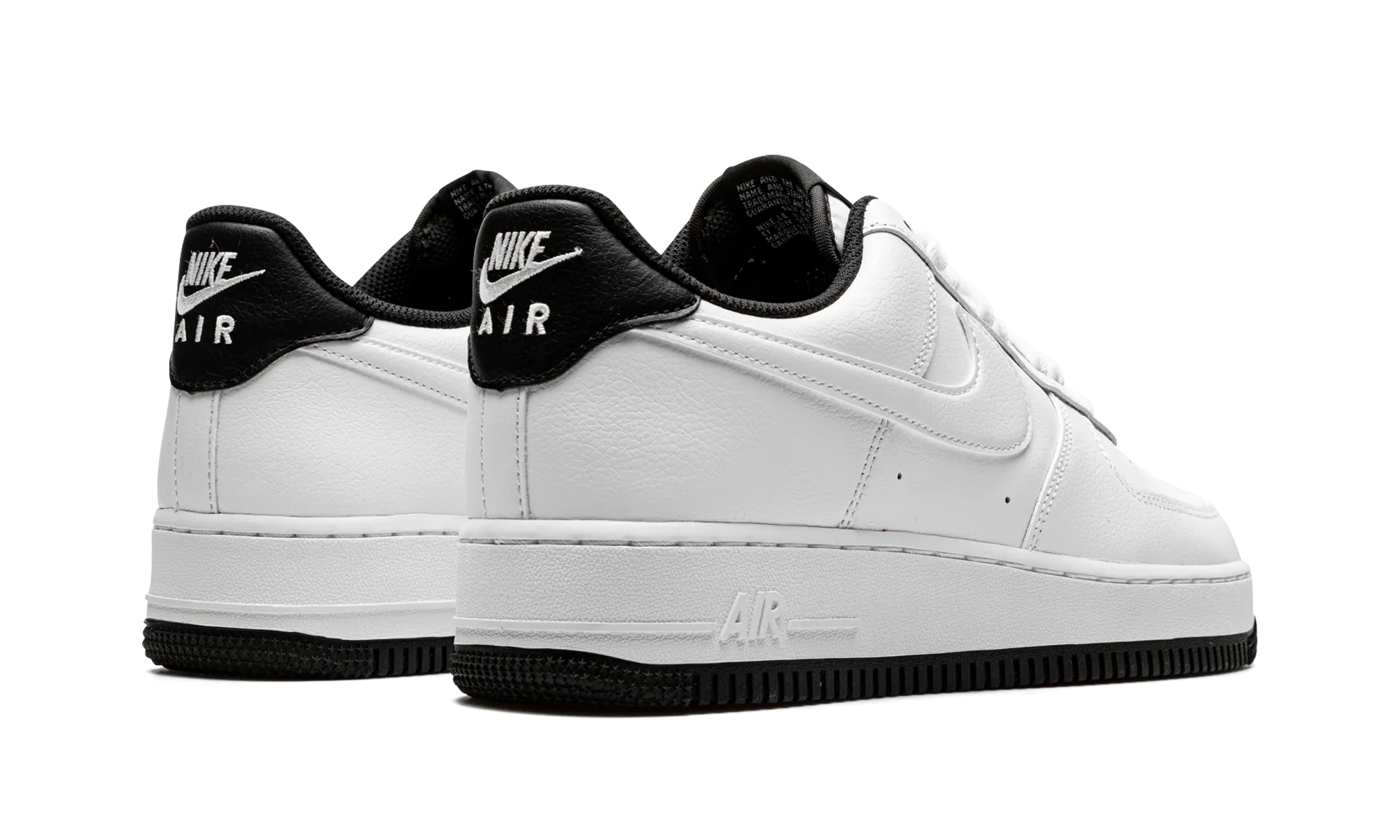 Air Force 1 '07 "White / Black" Anti Slip Groove Pattern
