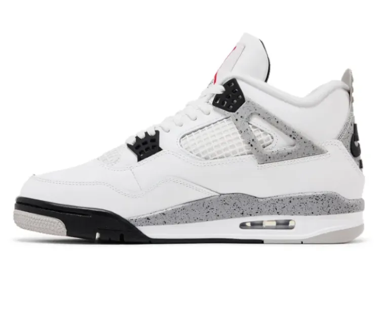 Men??s Nike Air Jordan 4 Retro (White Cement) Everyday Gear