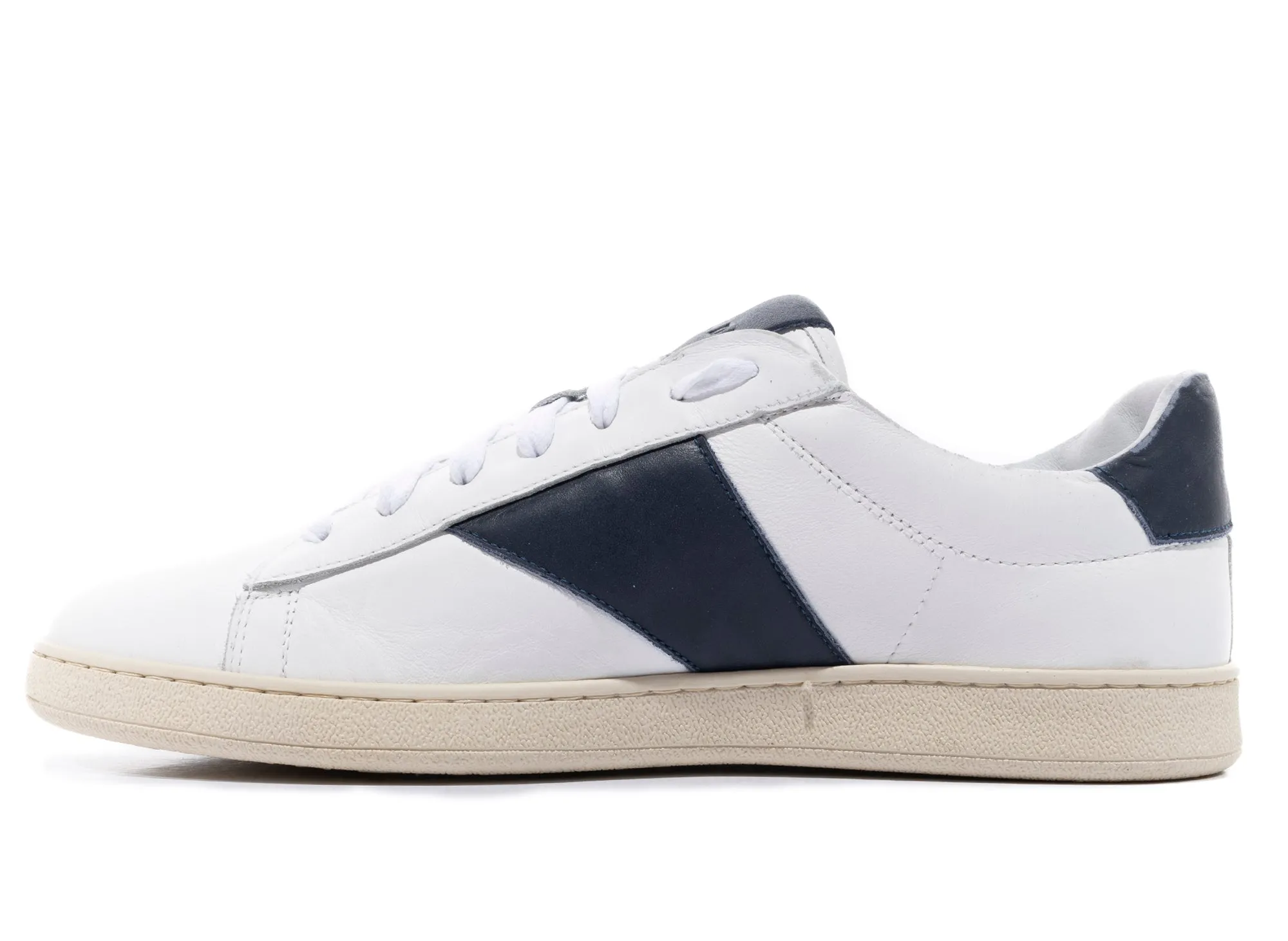 Joy Step Rhude Court Shoe in White and Navy
