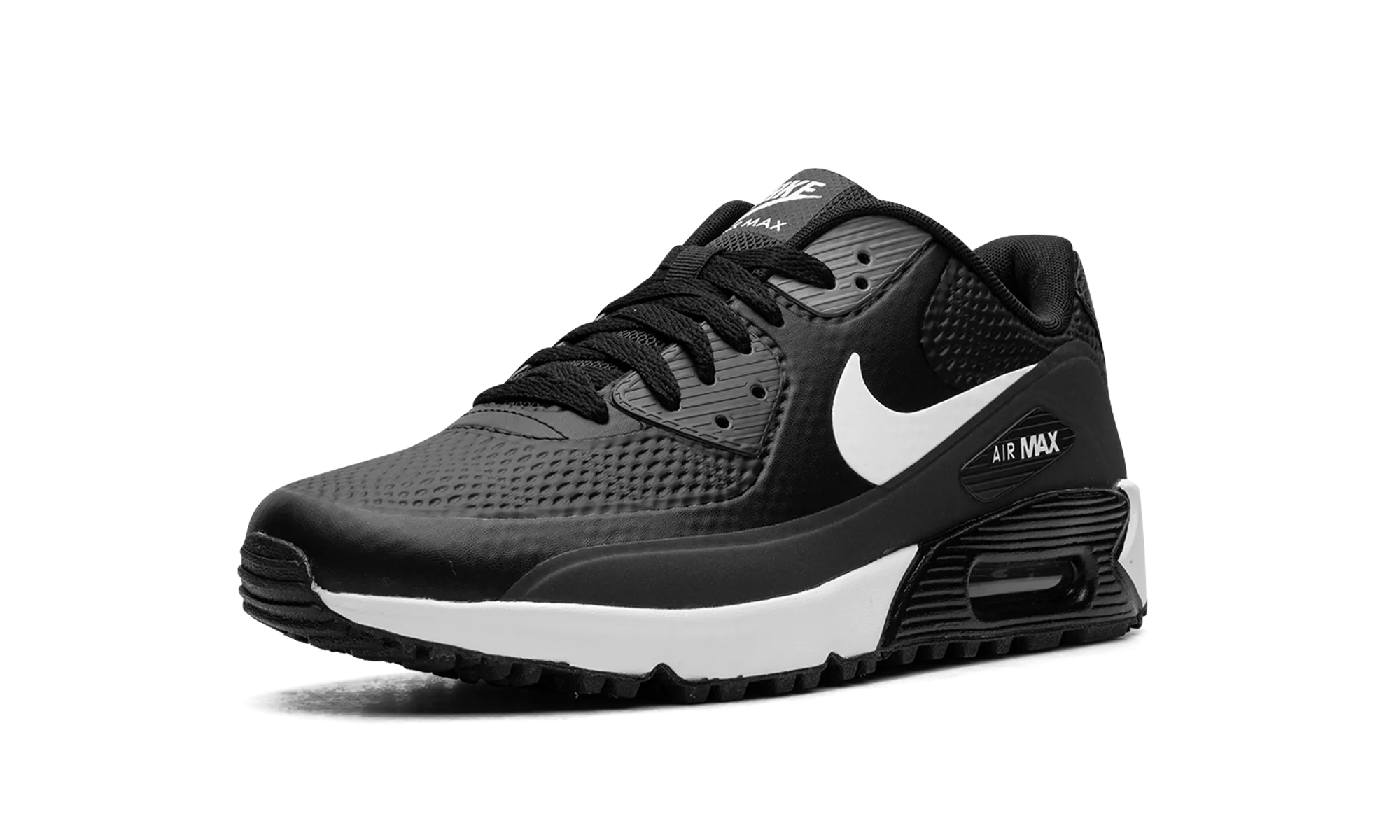 Air Max 90 Golf "Black/White" foot - friendly shoes Seamless construction