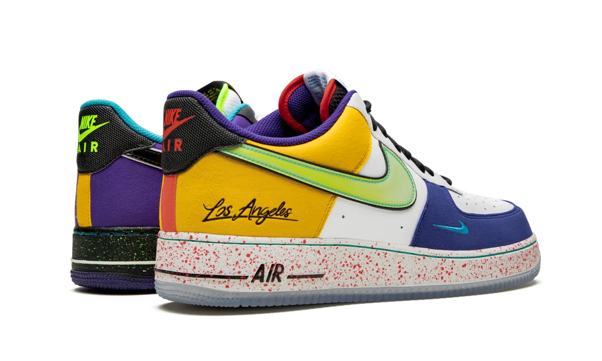 Comfortable Run Padded Design Air Force 1 07 LV8 "What the LA"
