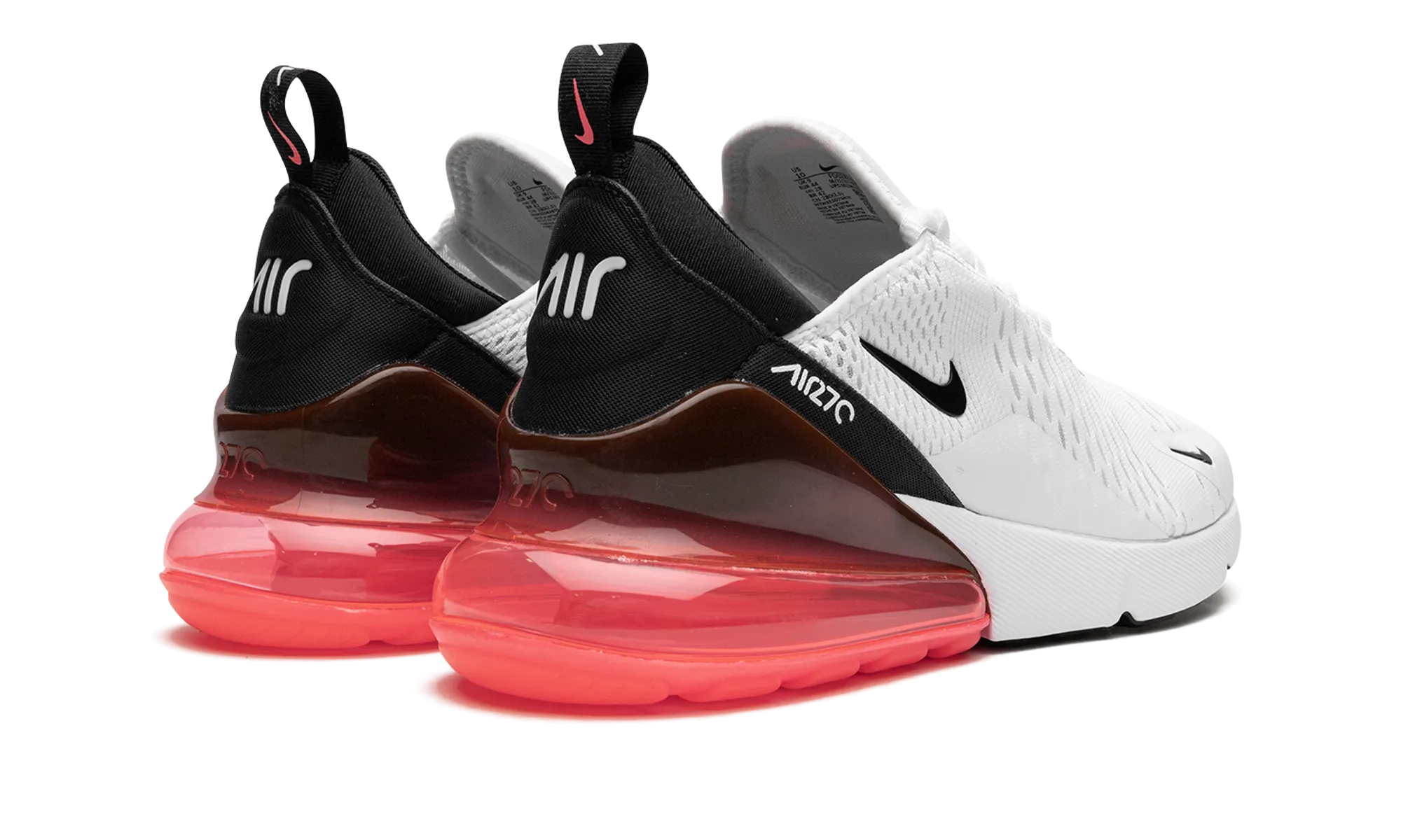 competitive shoes running in cold weather shoes Air Max 270 "White Hot Punch"