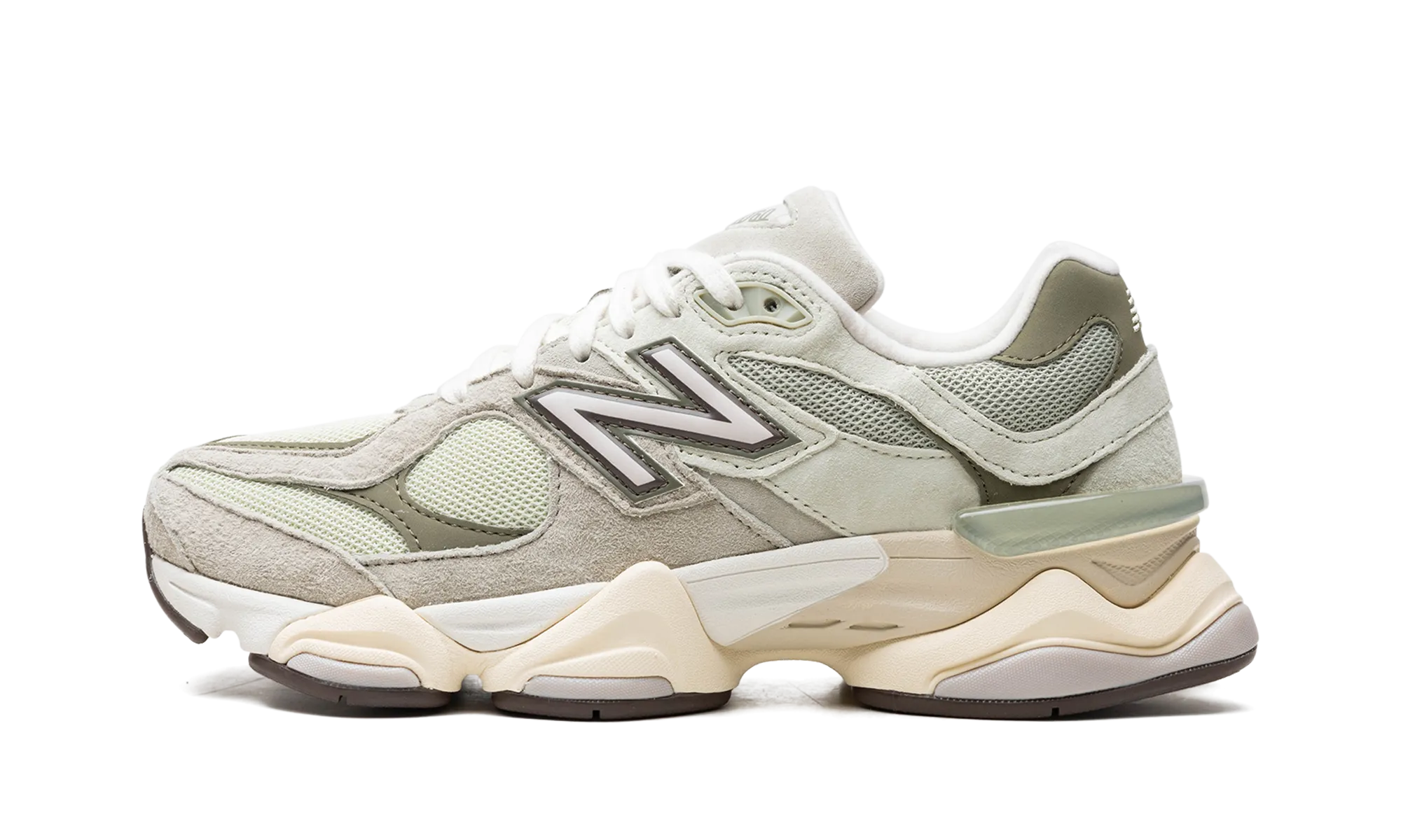 9060 "Olive" all - around shoes Breathable Upper