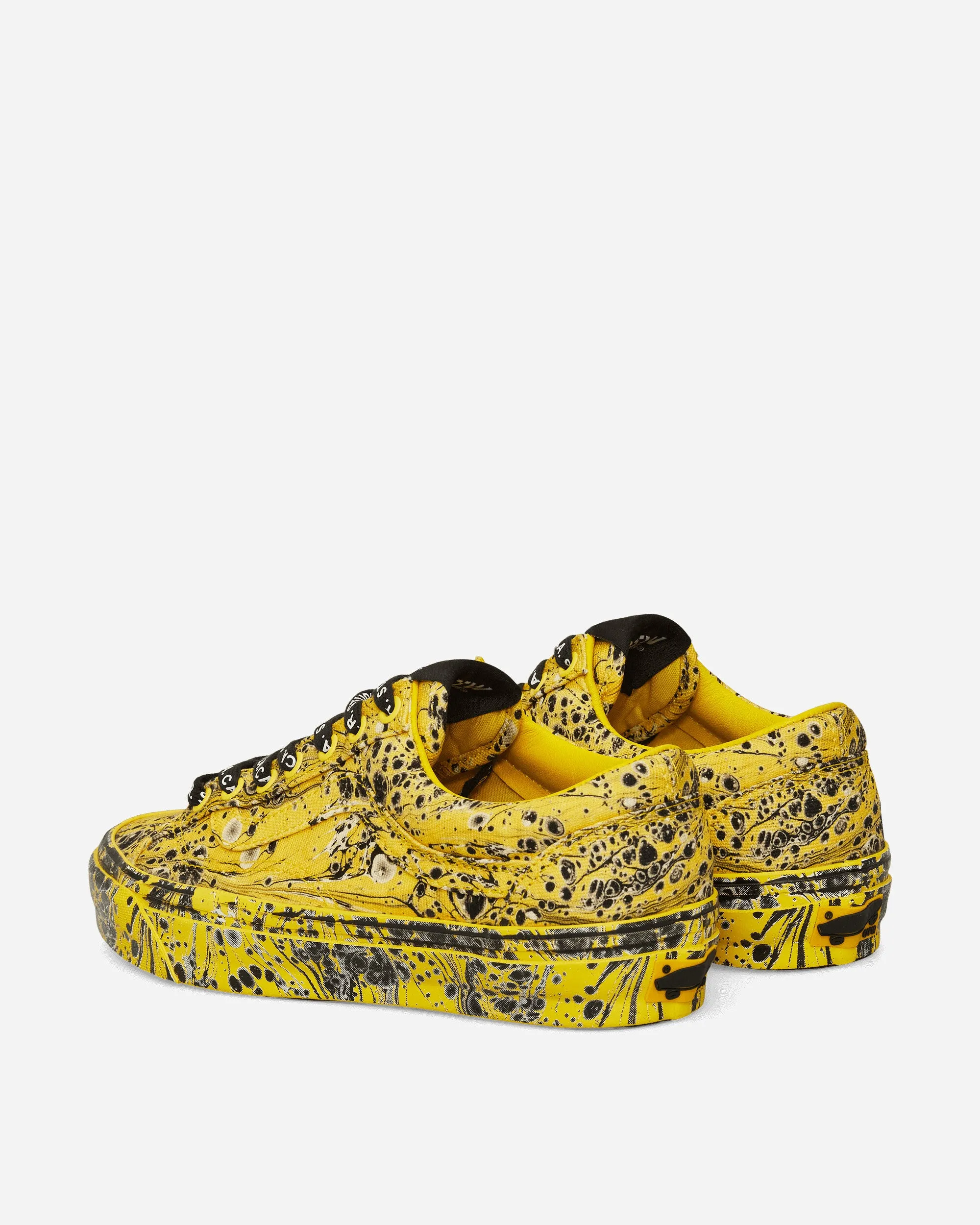 Road Running S.R. STUDIO LA.CA. Old Skool Reissue 36 Vibram Sneakers Marbled / Cyber Yellow