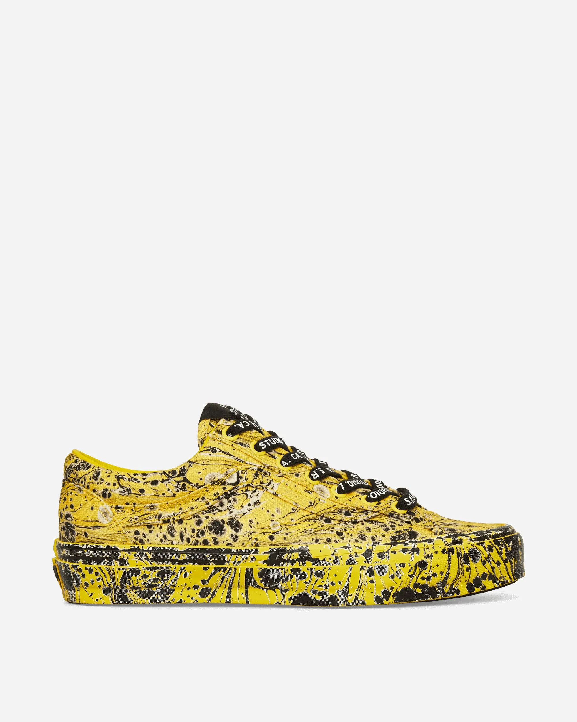 High Quality Cross Terrain S.R. STUDIO LA.CA. Old Skool Reissue 36 Vibram Sneakers Marbled / Cyber Yellow