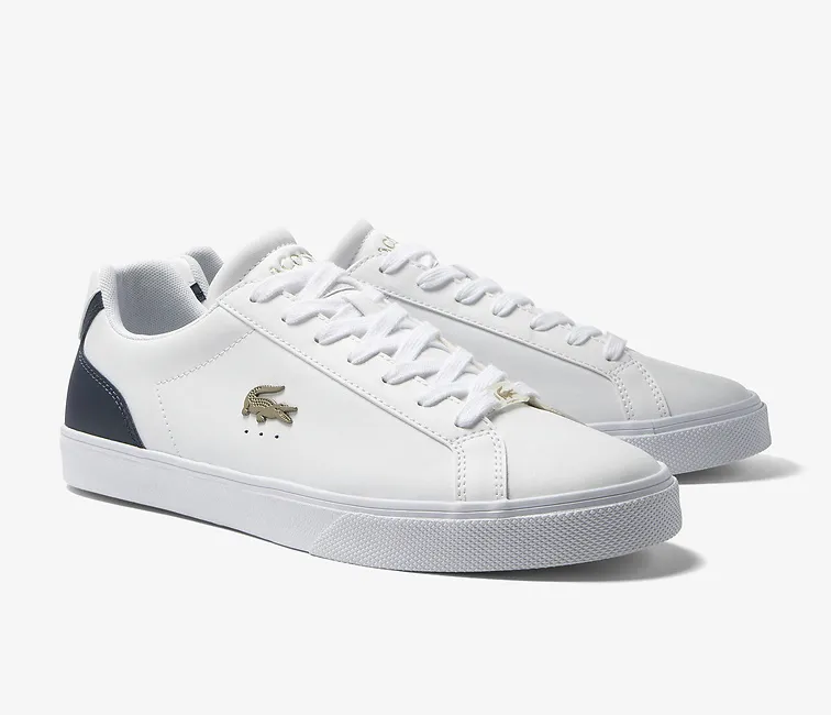 Men's Lacoste Lerond Pro 123 3 CMA (White/Navy) GoodGrip Everyday Classic