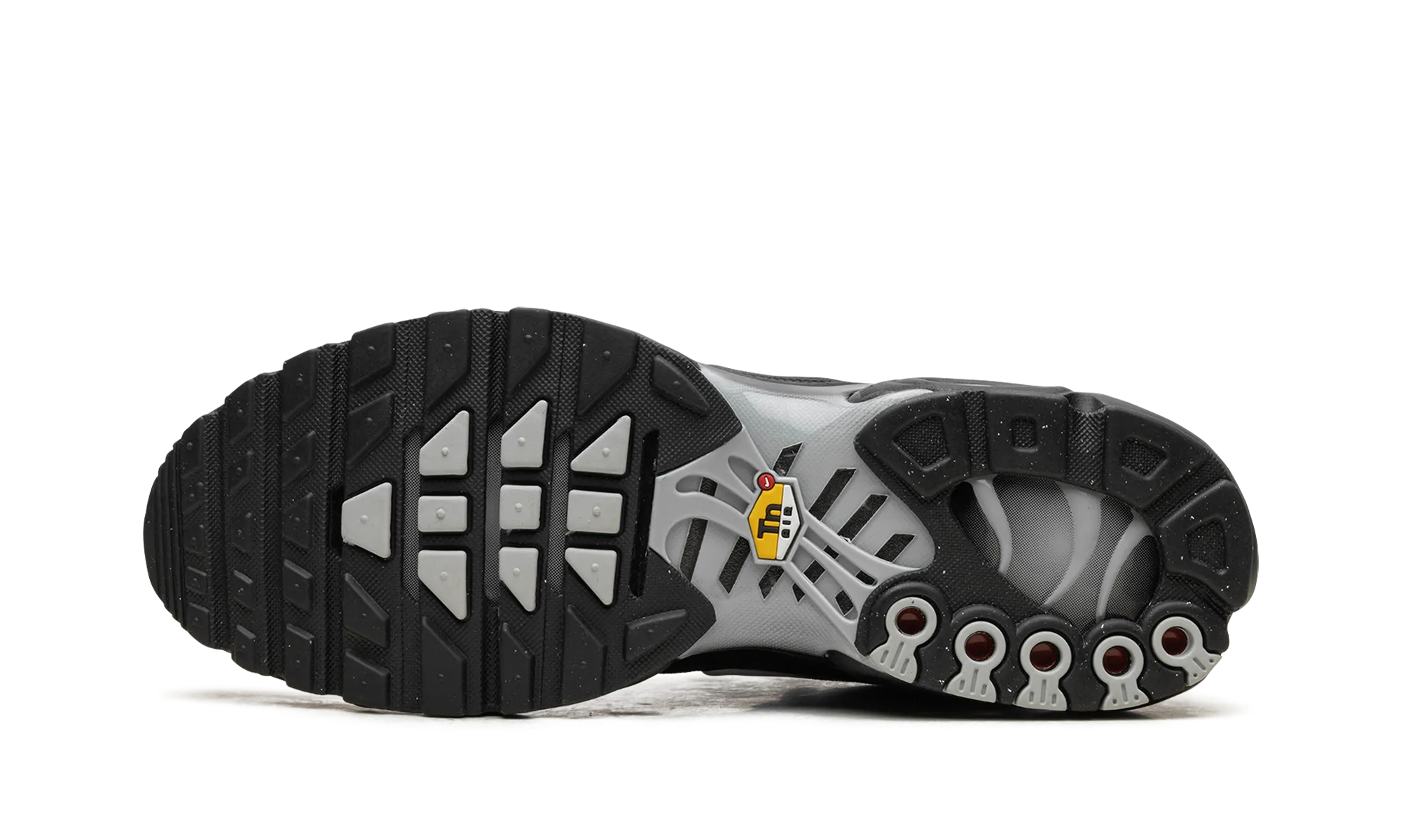 printed running wear patterned running shoes Air Max Plus "Multi Swoosh Black Bright Crimson"