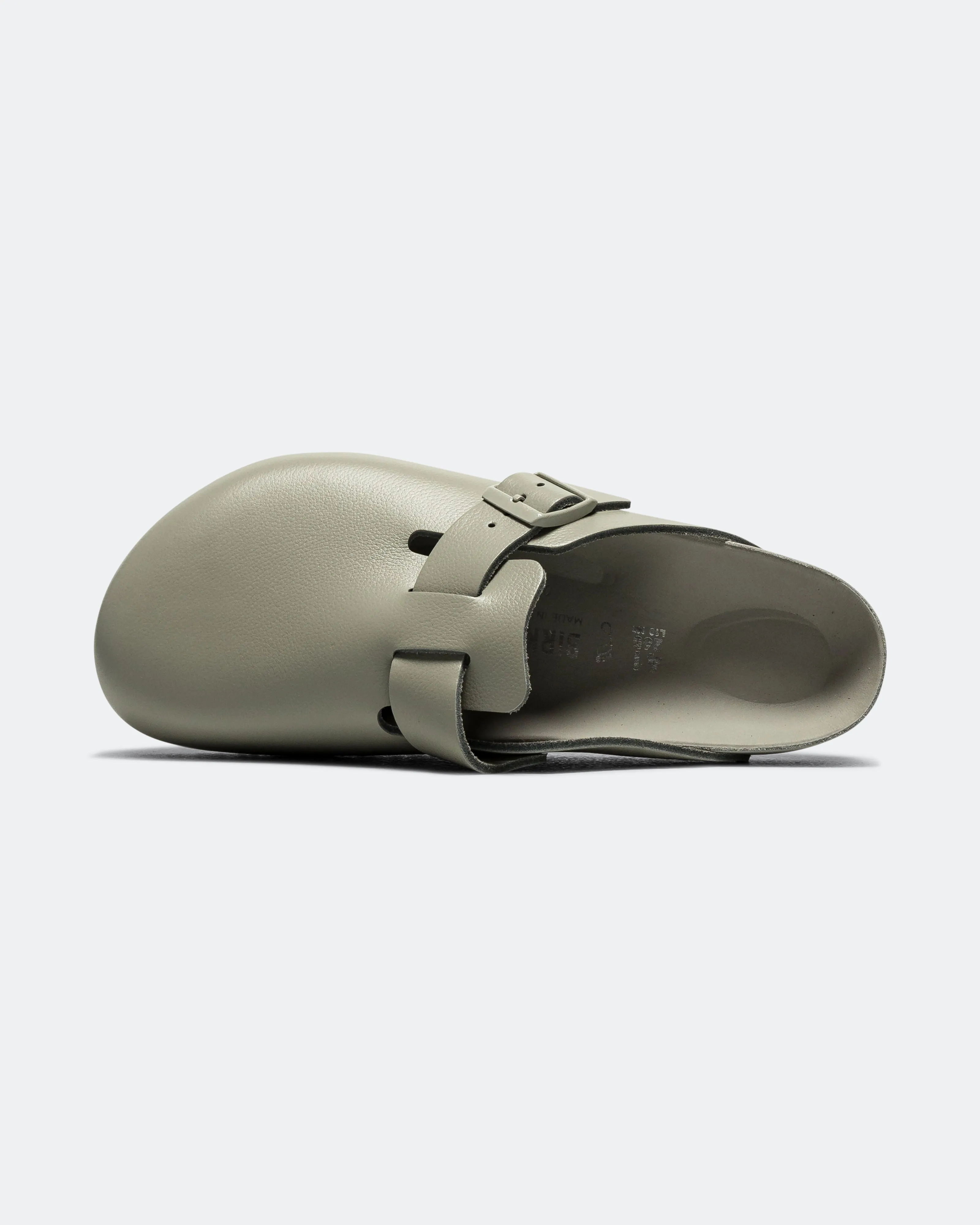 Trendy Footwear for Men Daily Walk Boston Exquisite - Mineral Grey Natural Leather