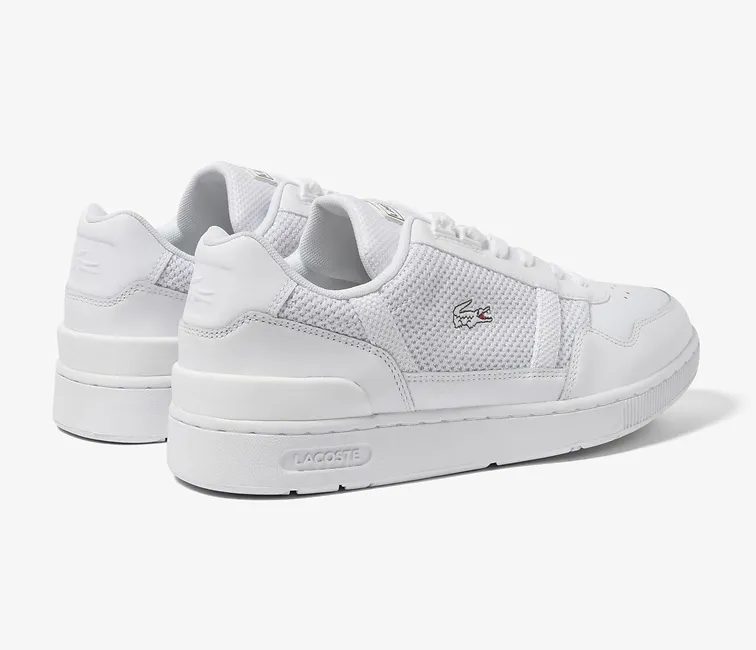 Run Style Basketball Ready Men's Lacoste T-Clip 123 3 SMA (White)