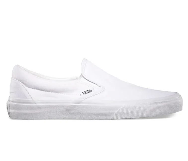 Soft Flex Vans Classic Slip-On (True White)