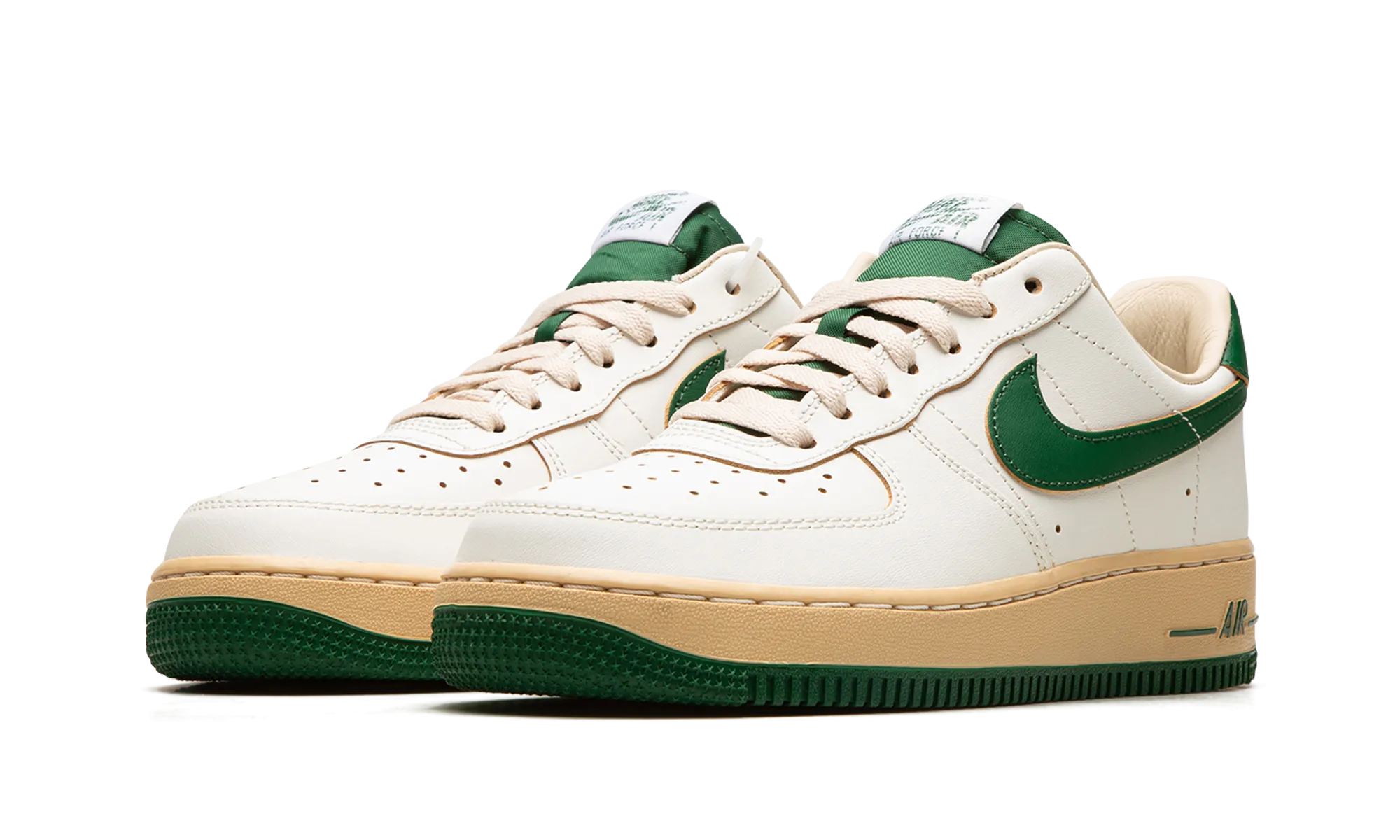 Enhanced grip Abrasion Resistant Construction AIR FORCE 1 LO MNS WMNS "Gorge Green"