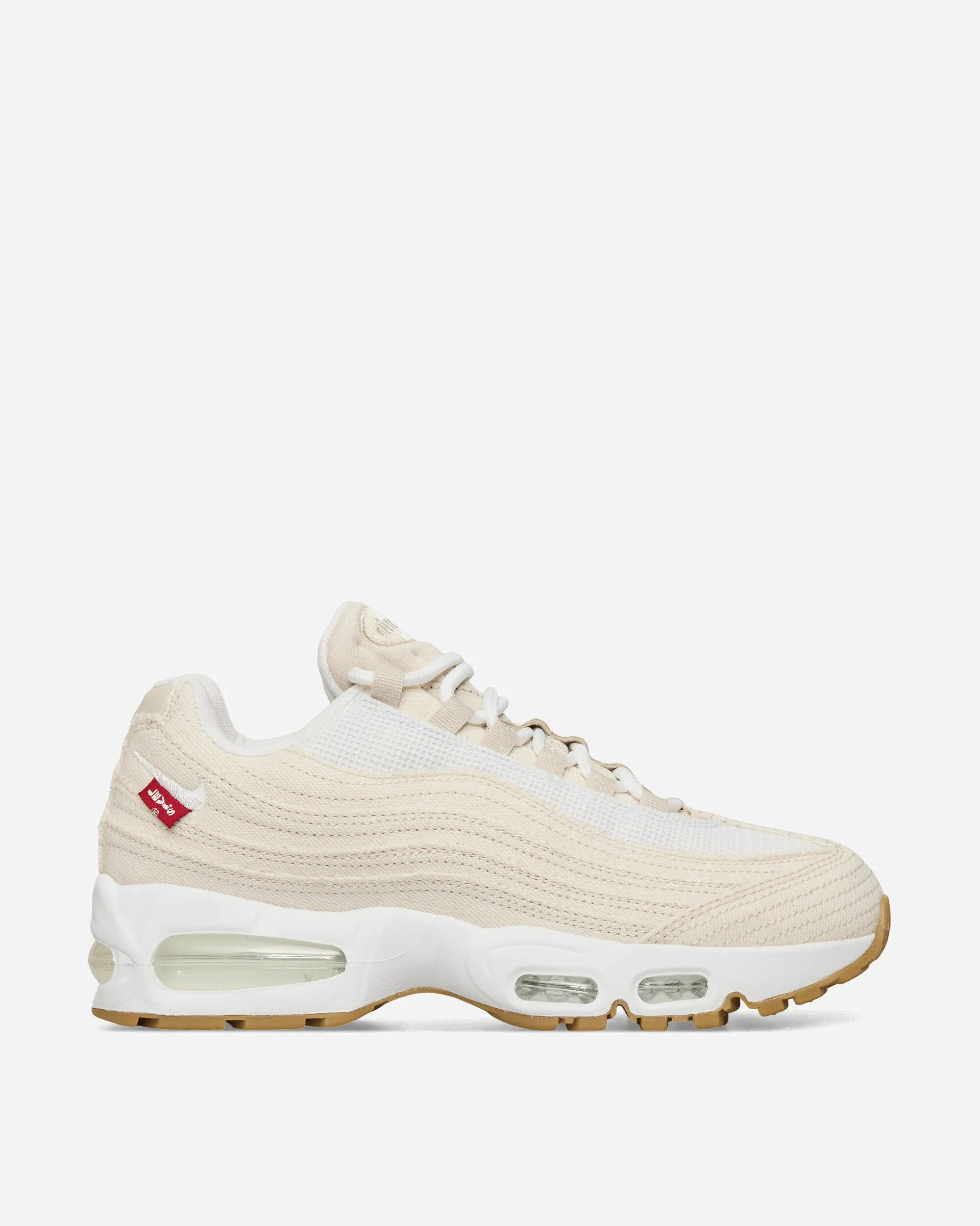 QuickDrying Levi's Air Max 95 Sneakers White / Ecru