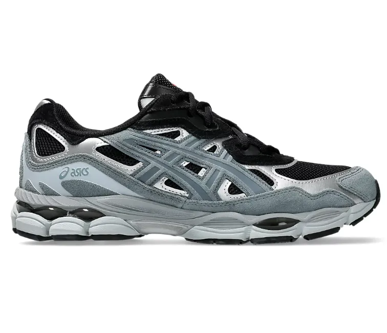 Low Top Design Women's Asics Gel NYC (Black/Fjord Grey)