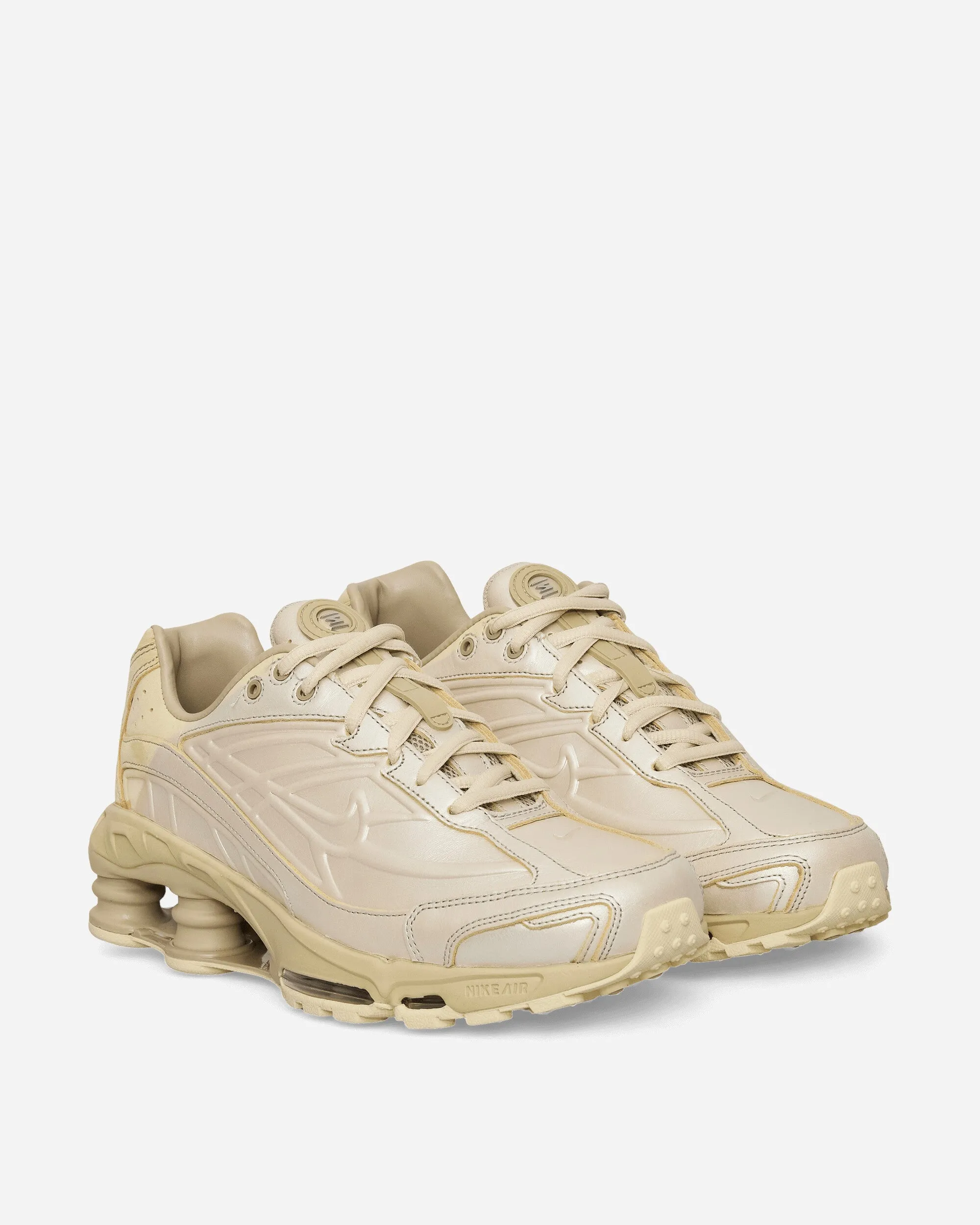 Pu Upper Shox Ride 2 Sneakers Metallic Silver / Desert Khaki