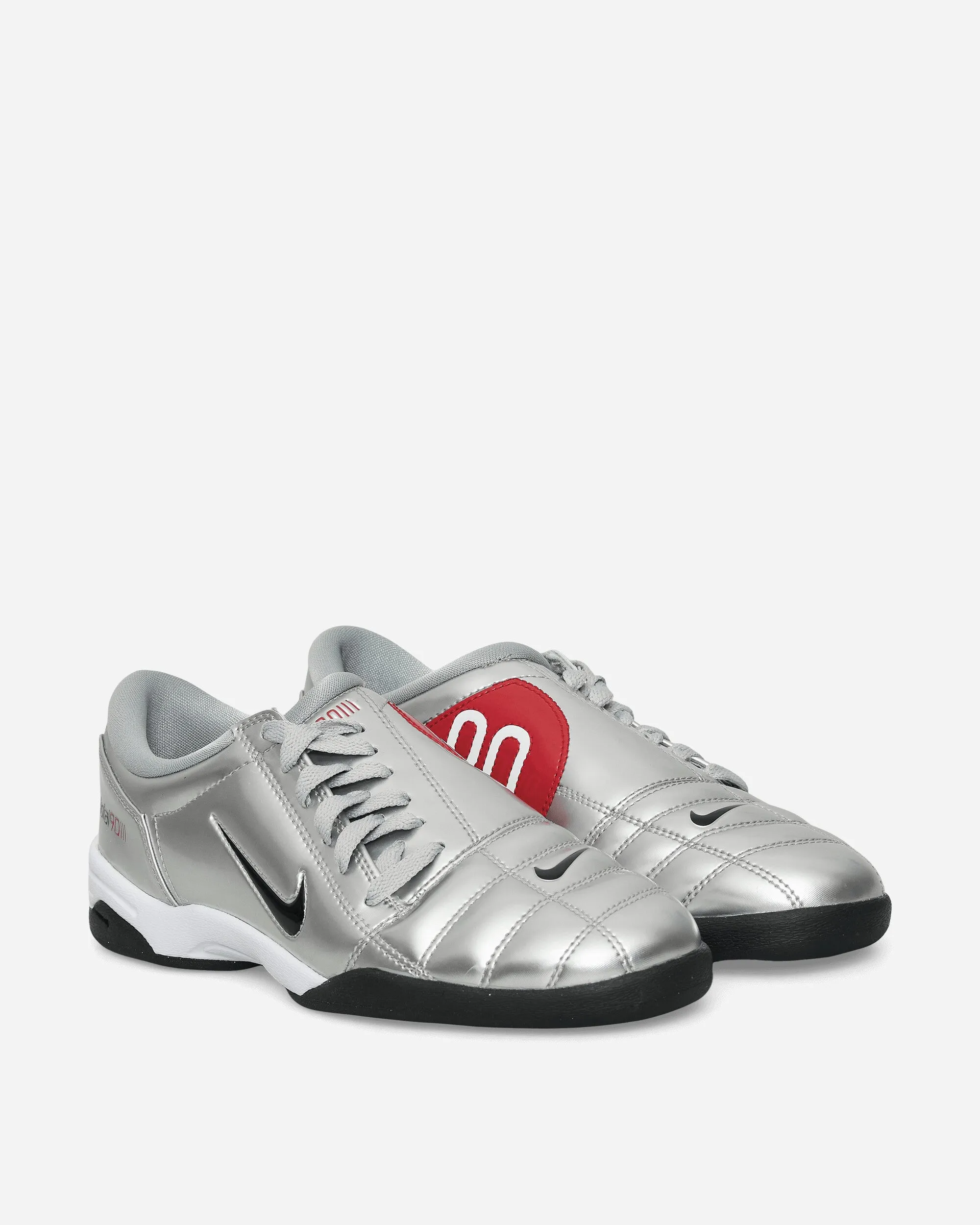 Total 90 Sneakers Metallic Silver / Black Breathable Lining Move Freely