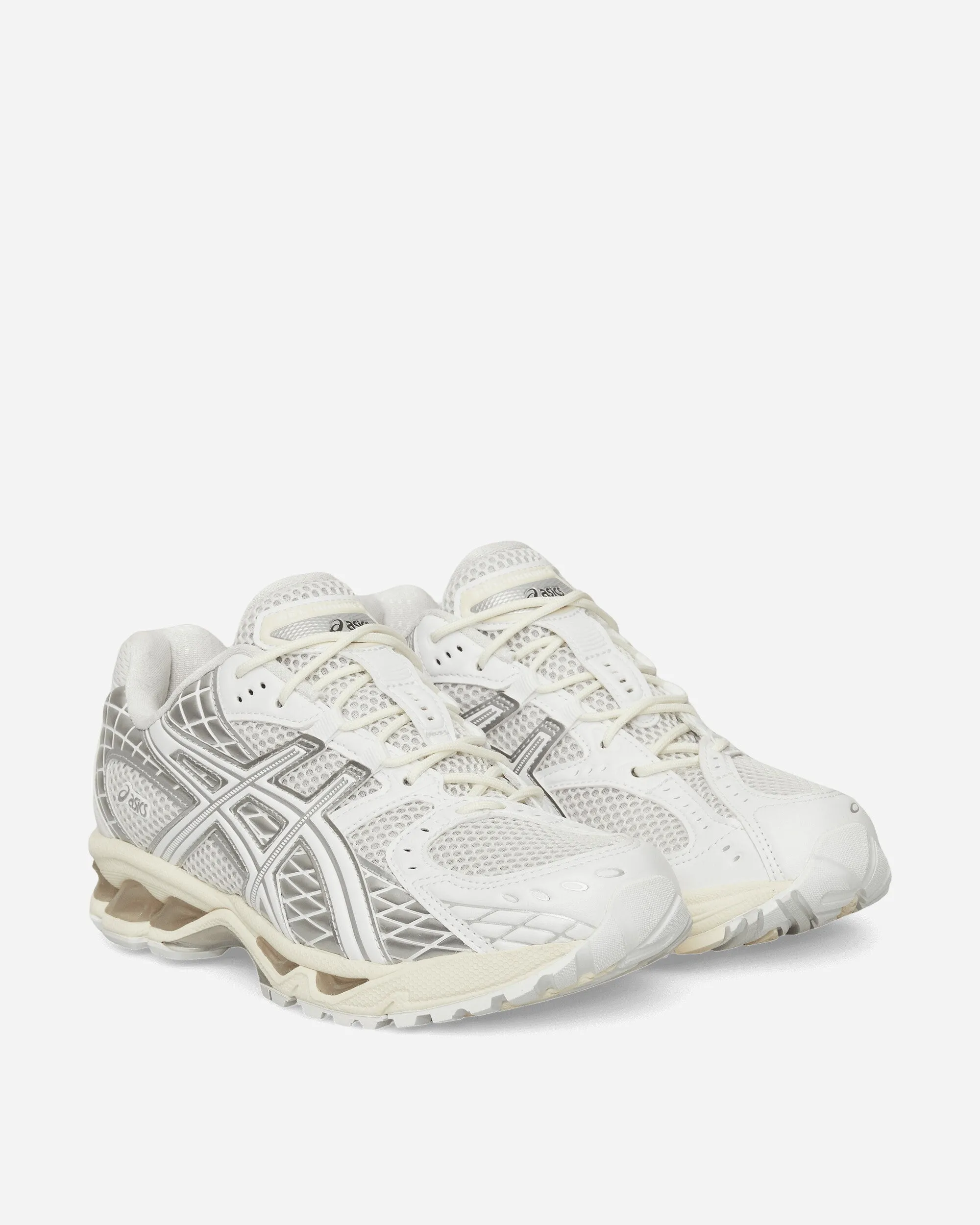 Padded collar design Anti Fatigue Tech GEL-Nimbus 10.1 Sneakers White / Pure Silver