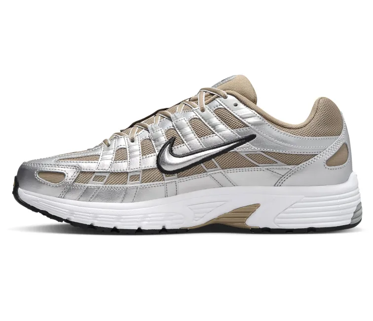 Hyper Responsive Men??s Nike P-6000 (Khaki/Metallic Silver)