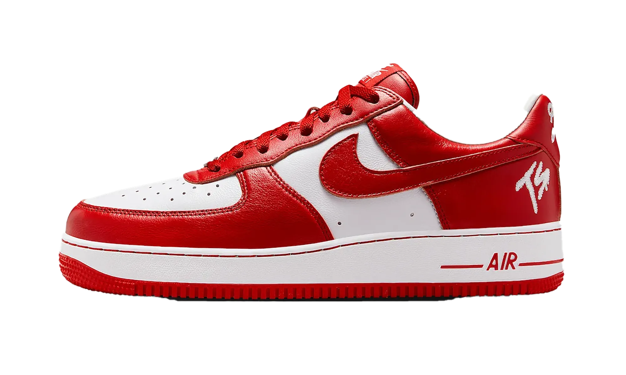 Recovery Walk Walking Sneakers Air Force 1 Low "Terror Squad - University Red"