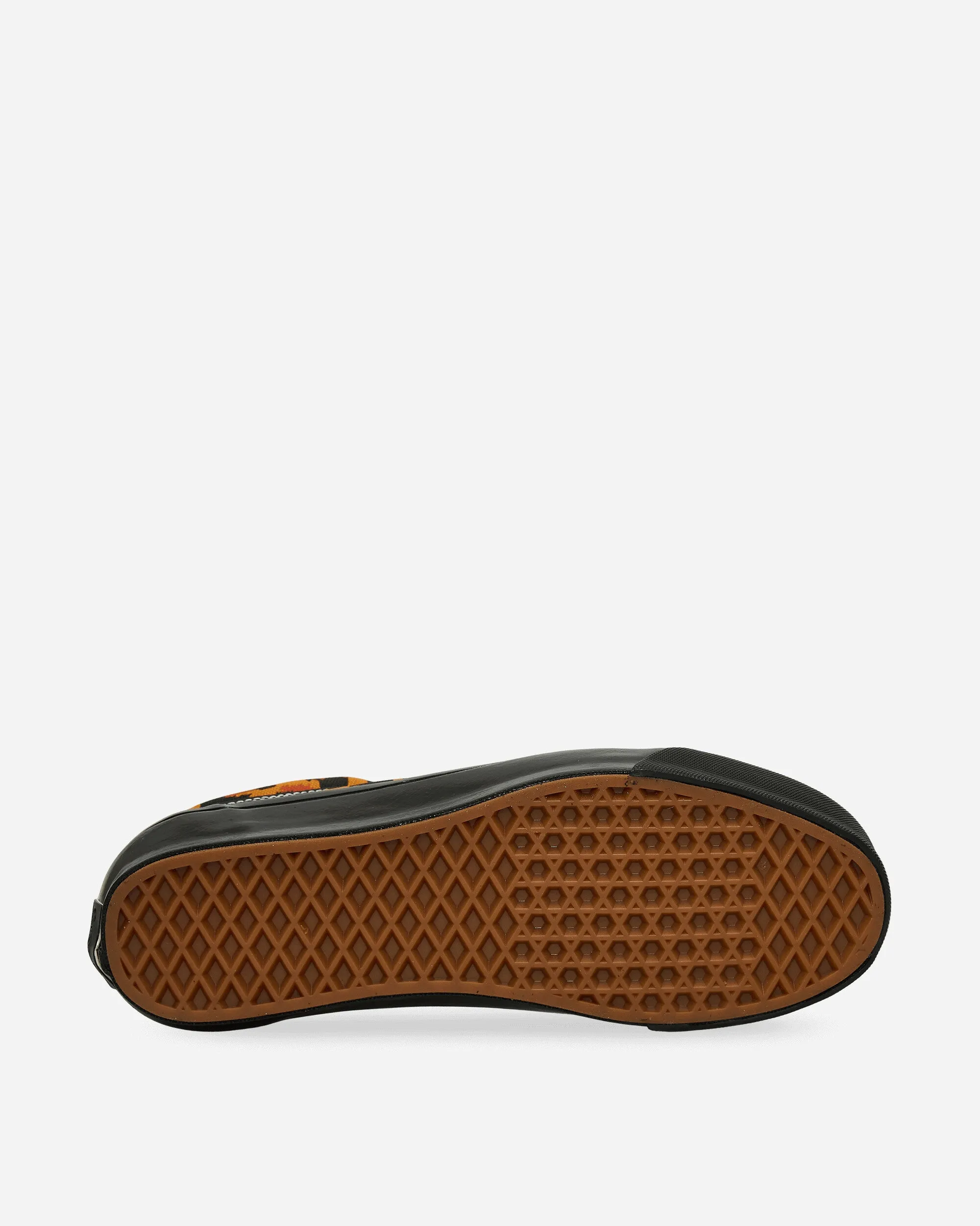Everyday Touch Secure look Premium Old Skool Leopard Sneakers Black / Orange