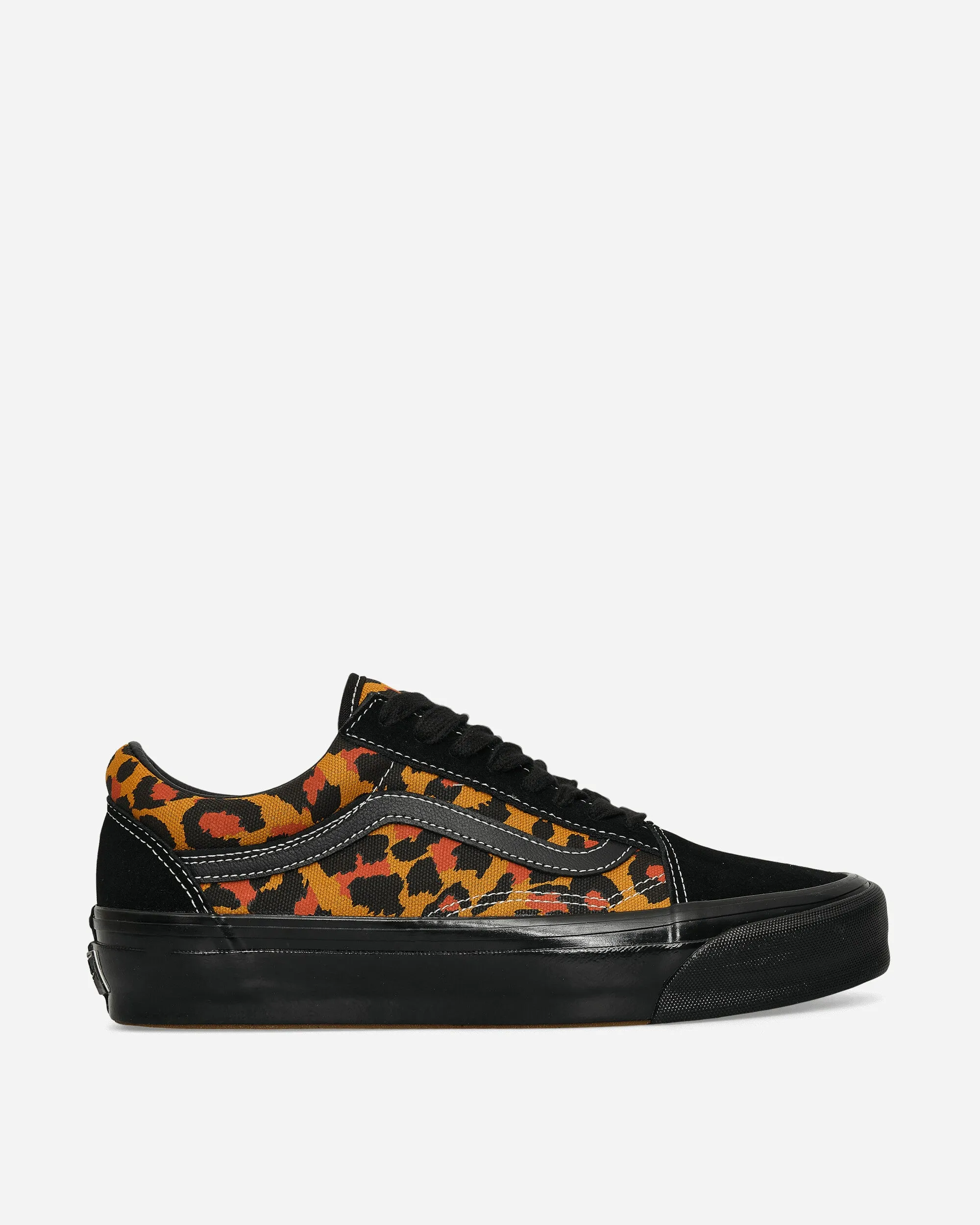 Zonal Support Premium Old Skool Leopard Sneakers Black / Orange