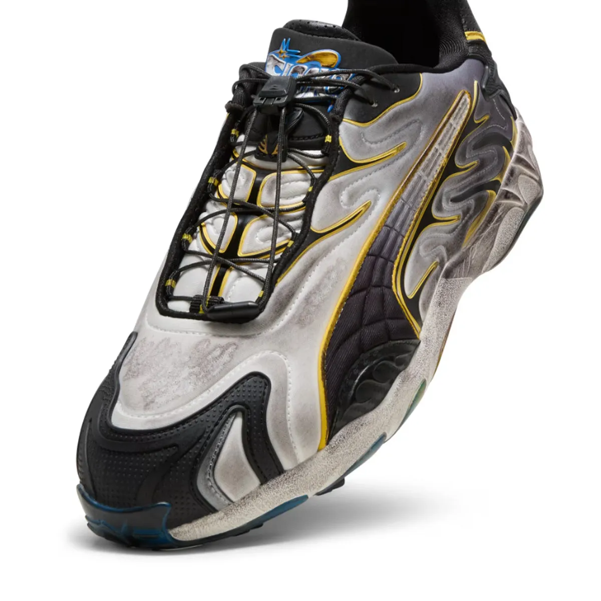   A$AP Rocky Inhale 'Distressed Neoprene' hikers'