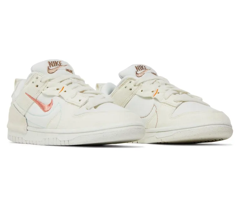 Breath Comfort Heat Relief Women's Nike Dunk Low Disrupt 2 (Pale Ivory/Lt Madder)