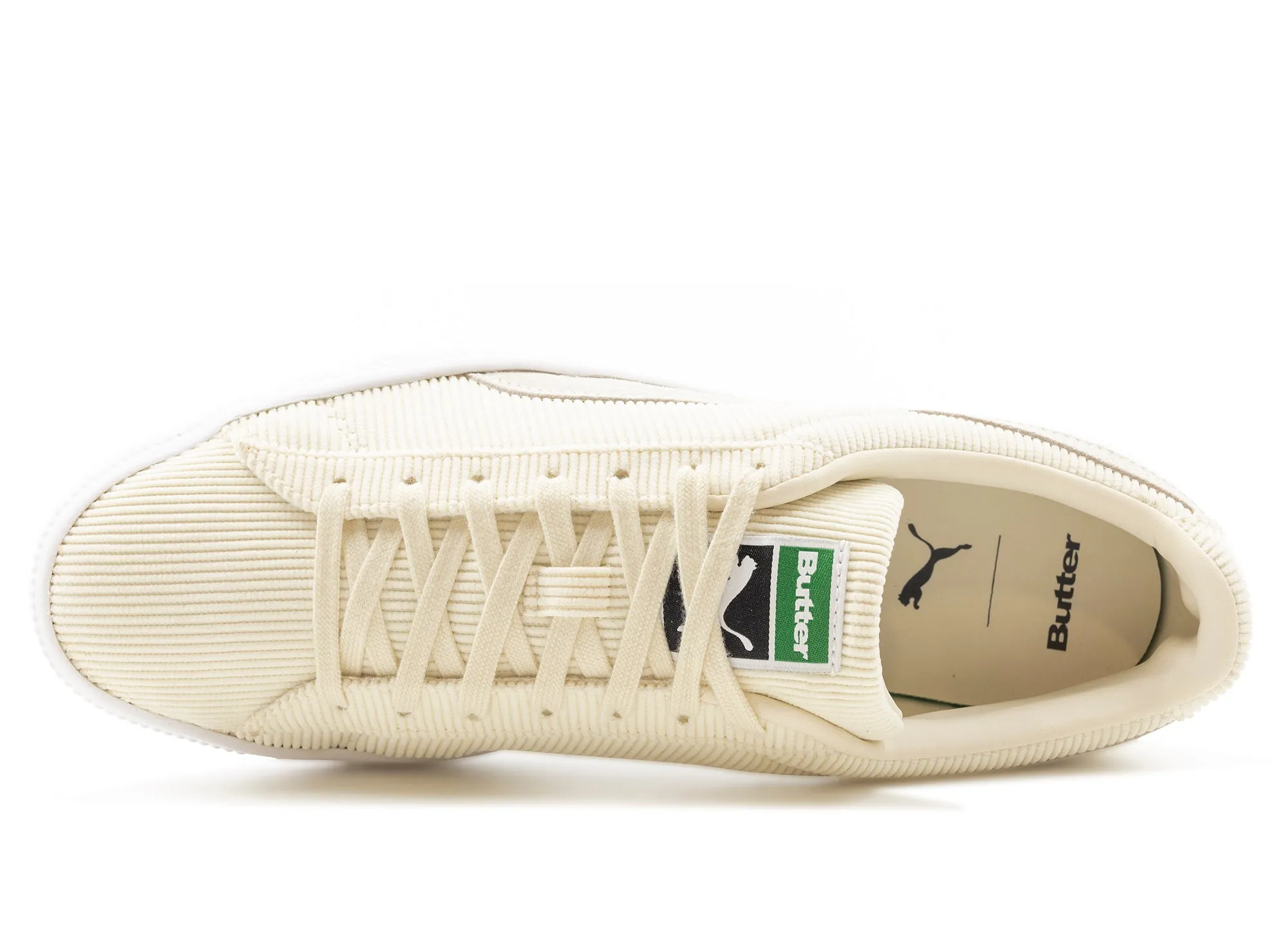 Butter Goods x Puma Basket Vintage Cream Butter Goods Wide Base Mesh