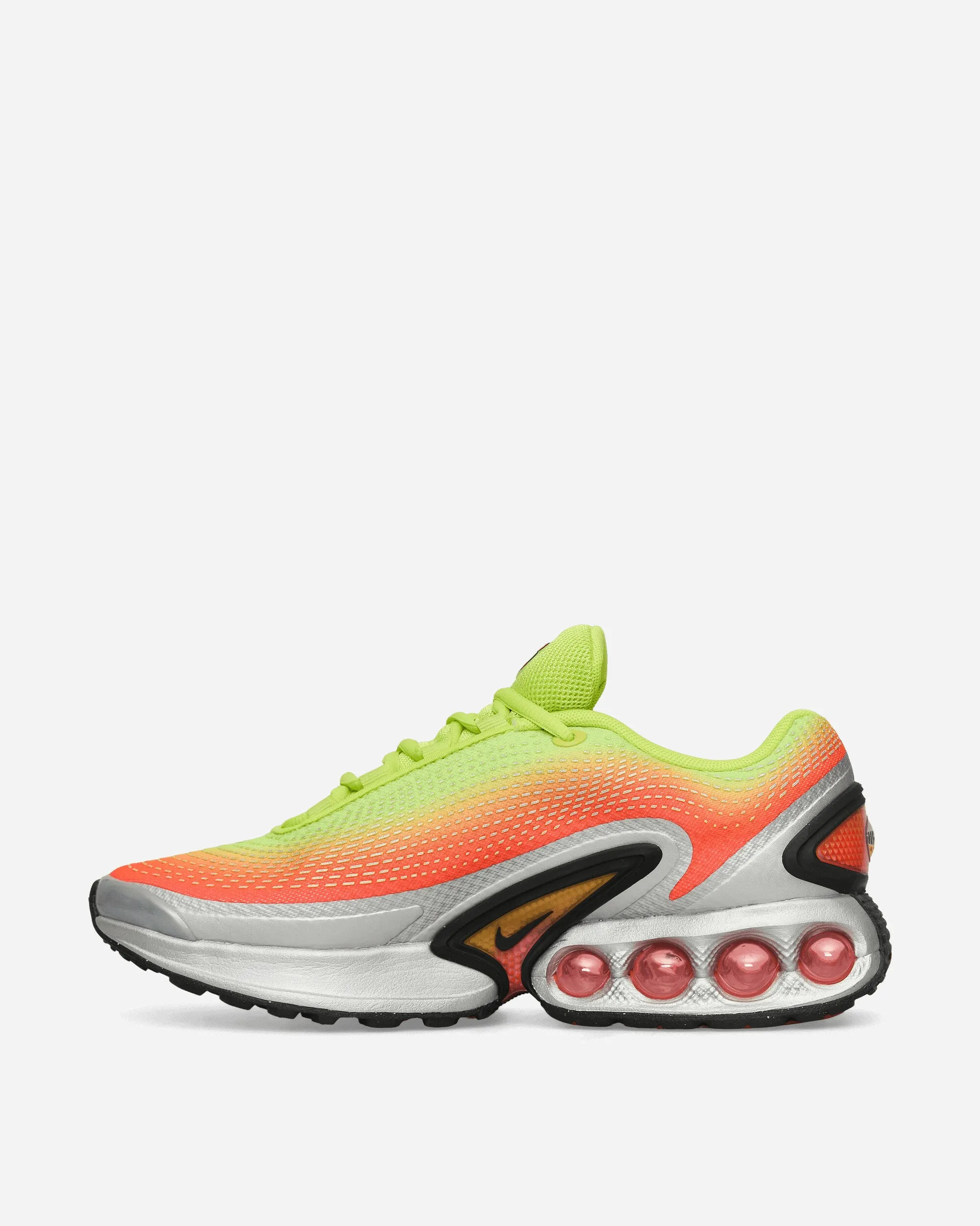 Air Max DN Sneakers Cyber / Black Decoupled Heel Construction Arch Contour Design