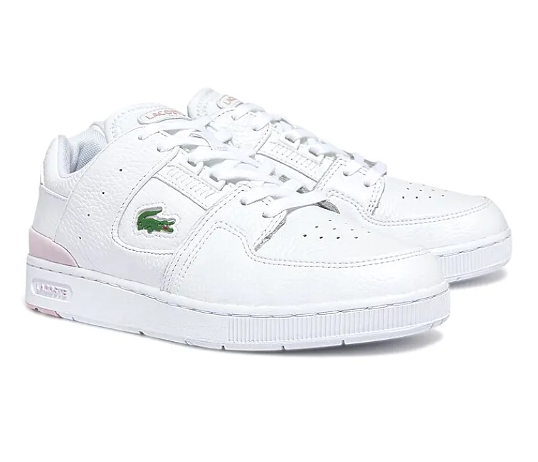 Sporty Style Lightweight Gear Women's Lacoste Court Cage 0722 (White/Light Pink)