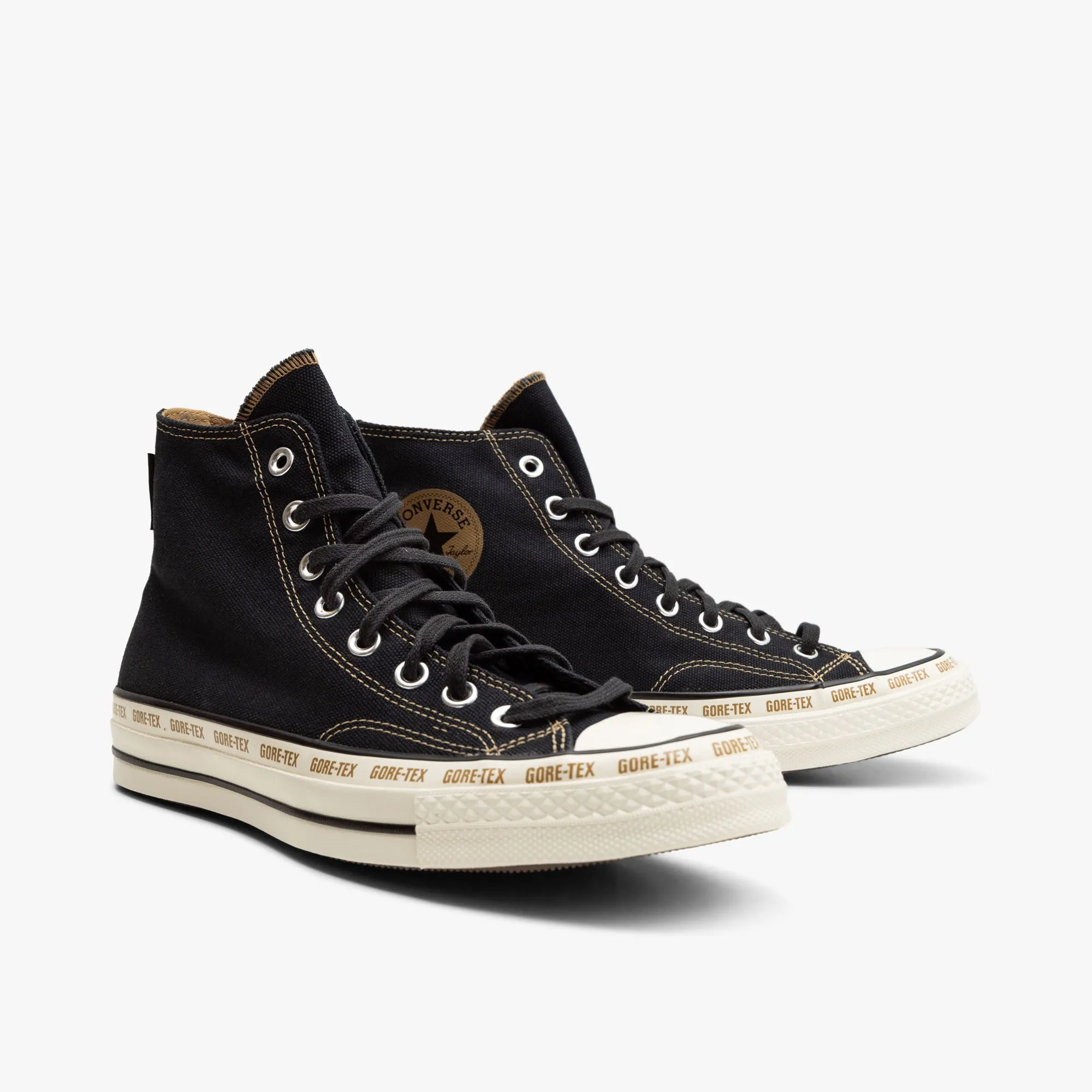Pro Level Active Footwear Converse Chuck 70 Hi GTX Black / Toadstool Tan - Egret