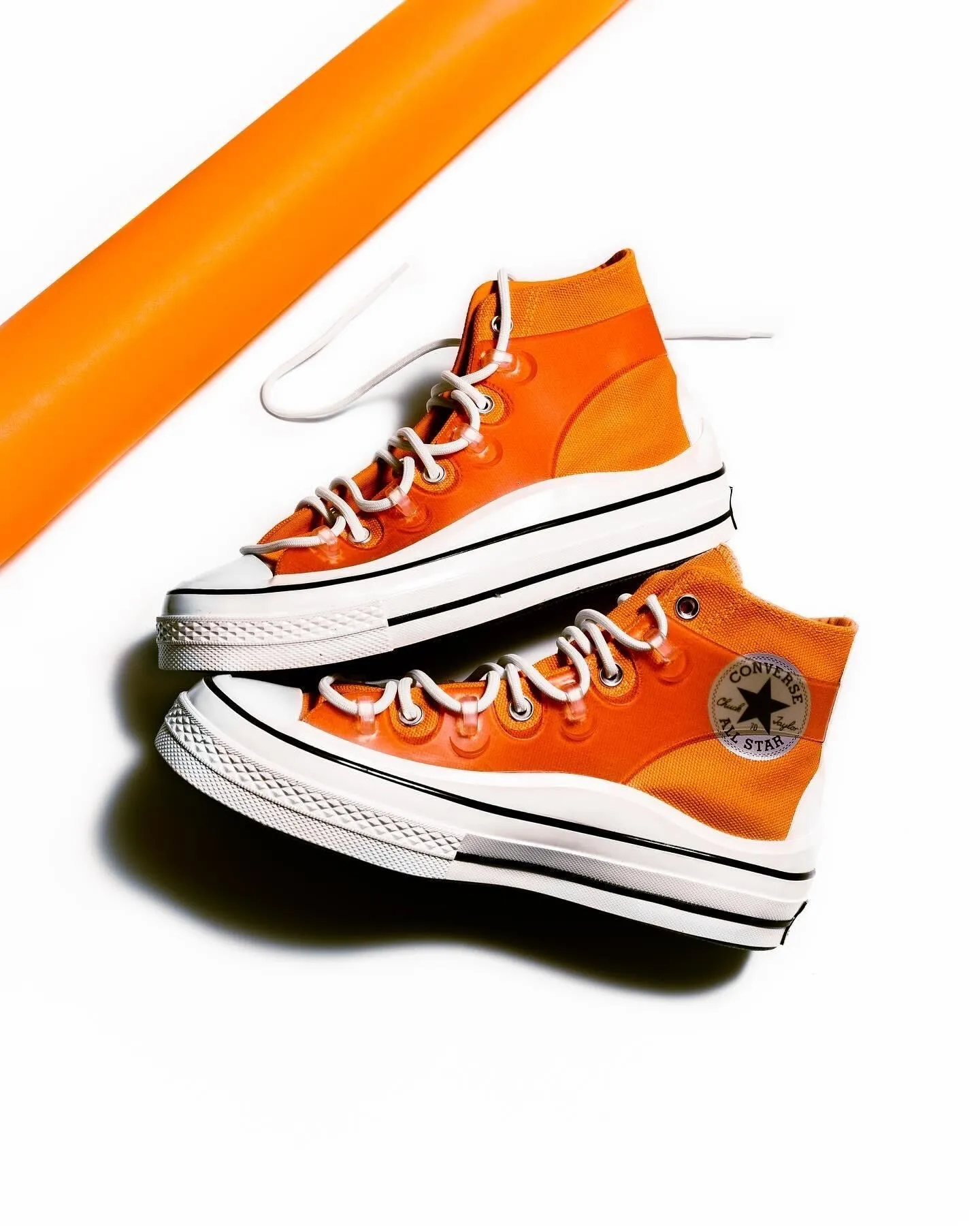 Converse Chuck 70 Hi Utility 'Bold Mandarin' transparent therapeutic - benefit - level