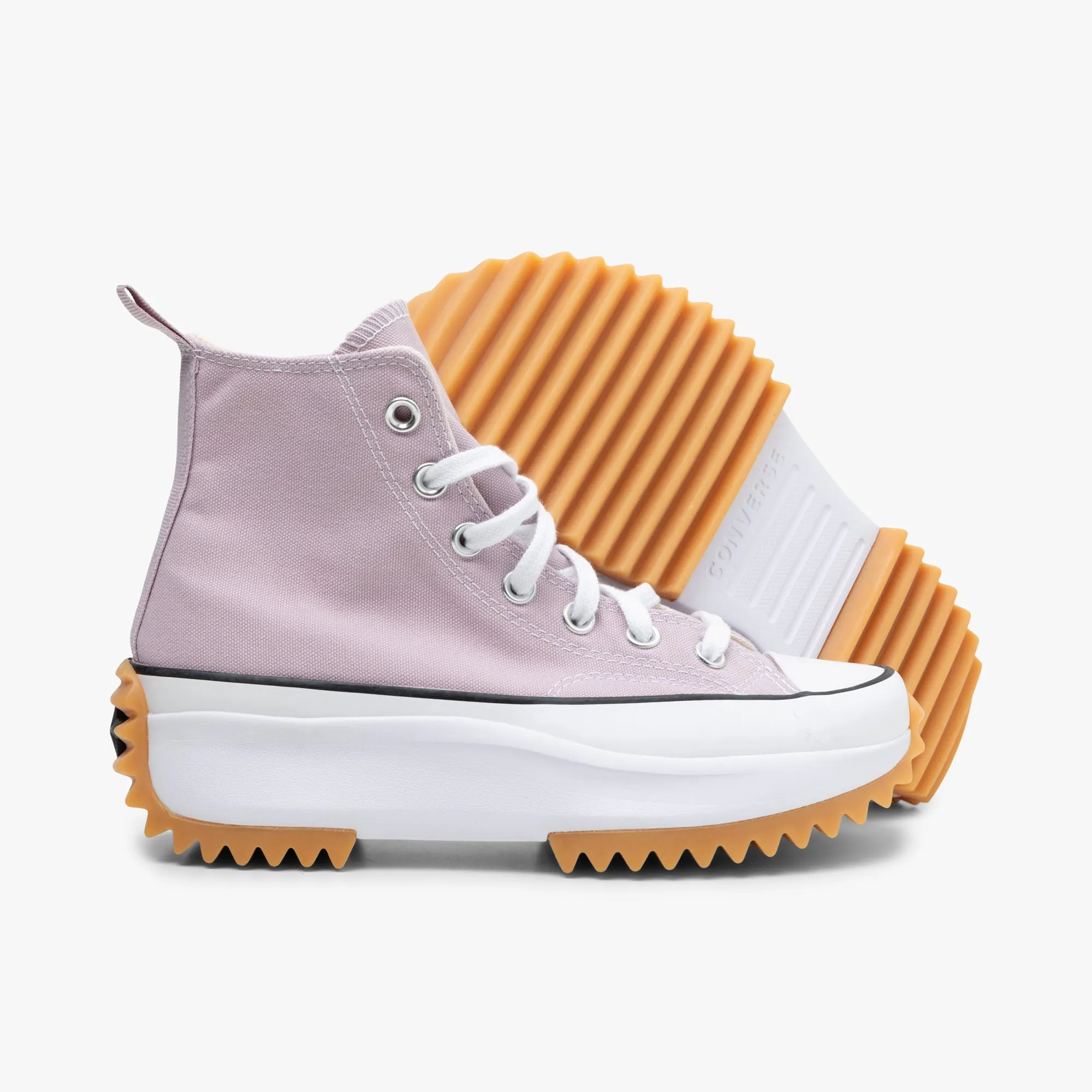 Effortless Style Pointed Toe Converse Colour Run Star Hike Himalayan Salt / White - Black