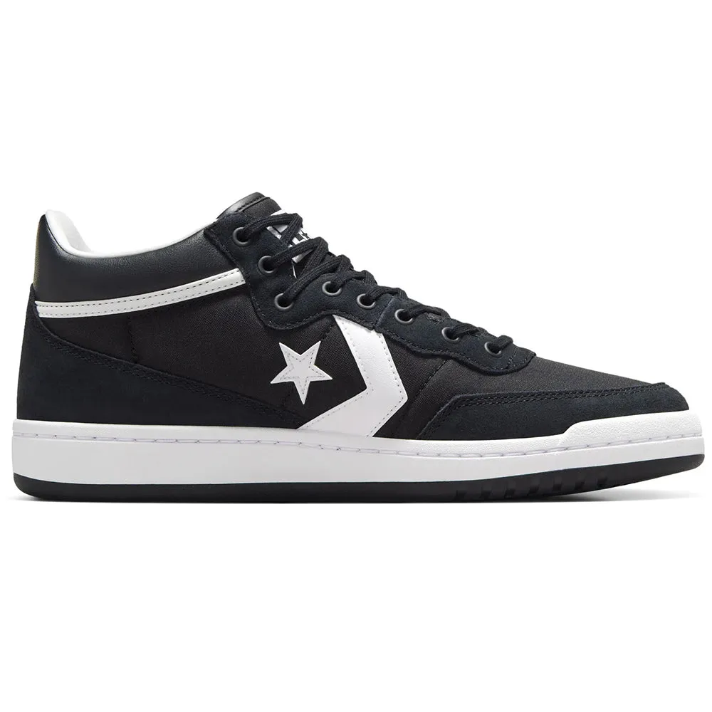 Vibrant Look Traction Control Converse CONS - Fastbreak Pro Suede/Nylon Mid (Black/White)