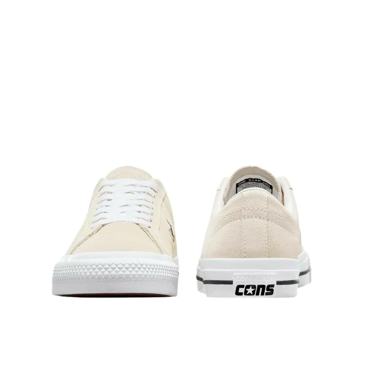 Light Midsole Converse - One Star Pro Shoes Egret/White/Black