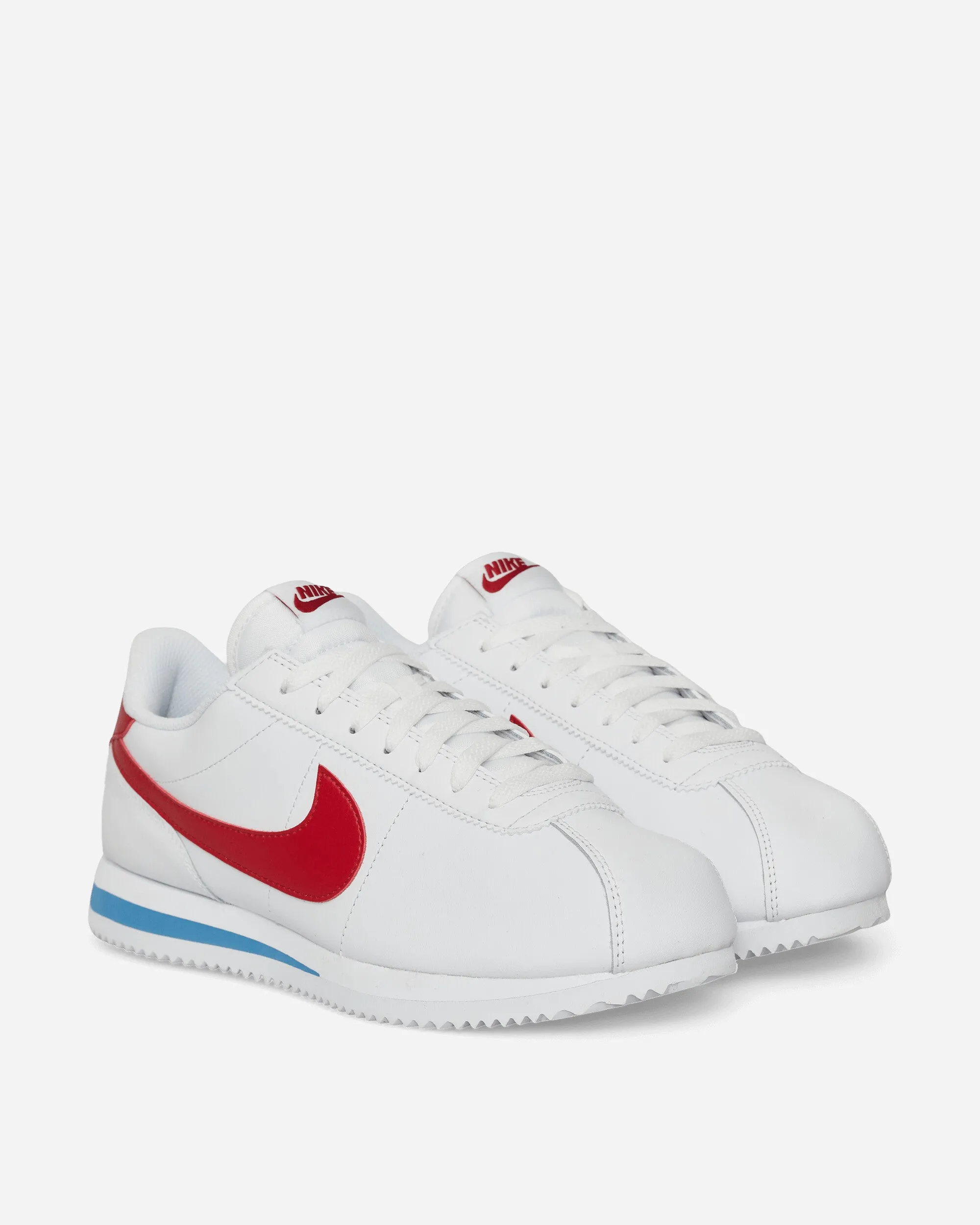 Classic Appeal Cortez Leather Sneakers White / Varsity Red