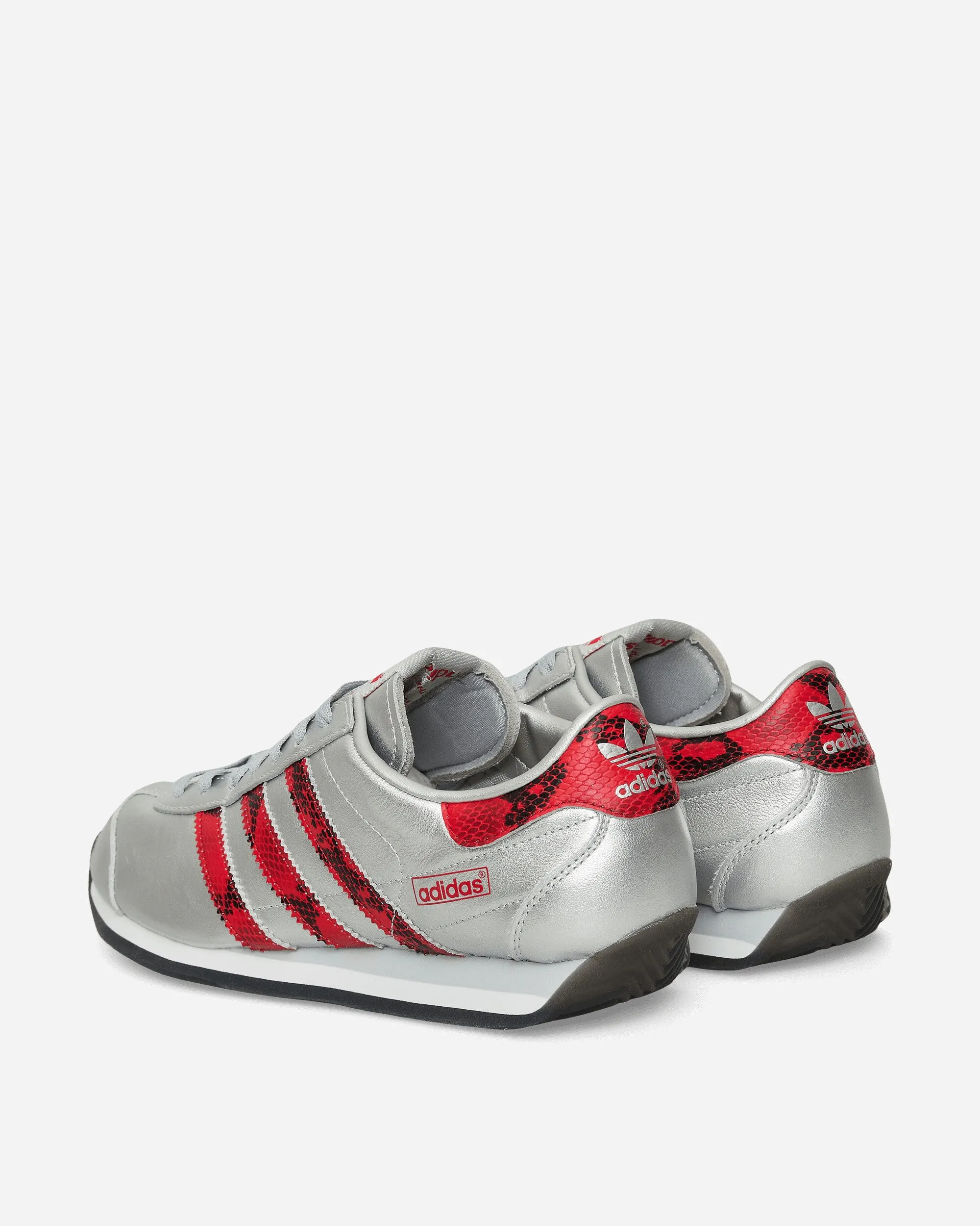 Neutral Step Low noise Country Japan Sneakers Silver Metallic / Better Scarlet