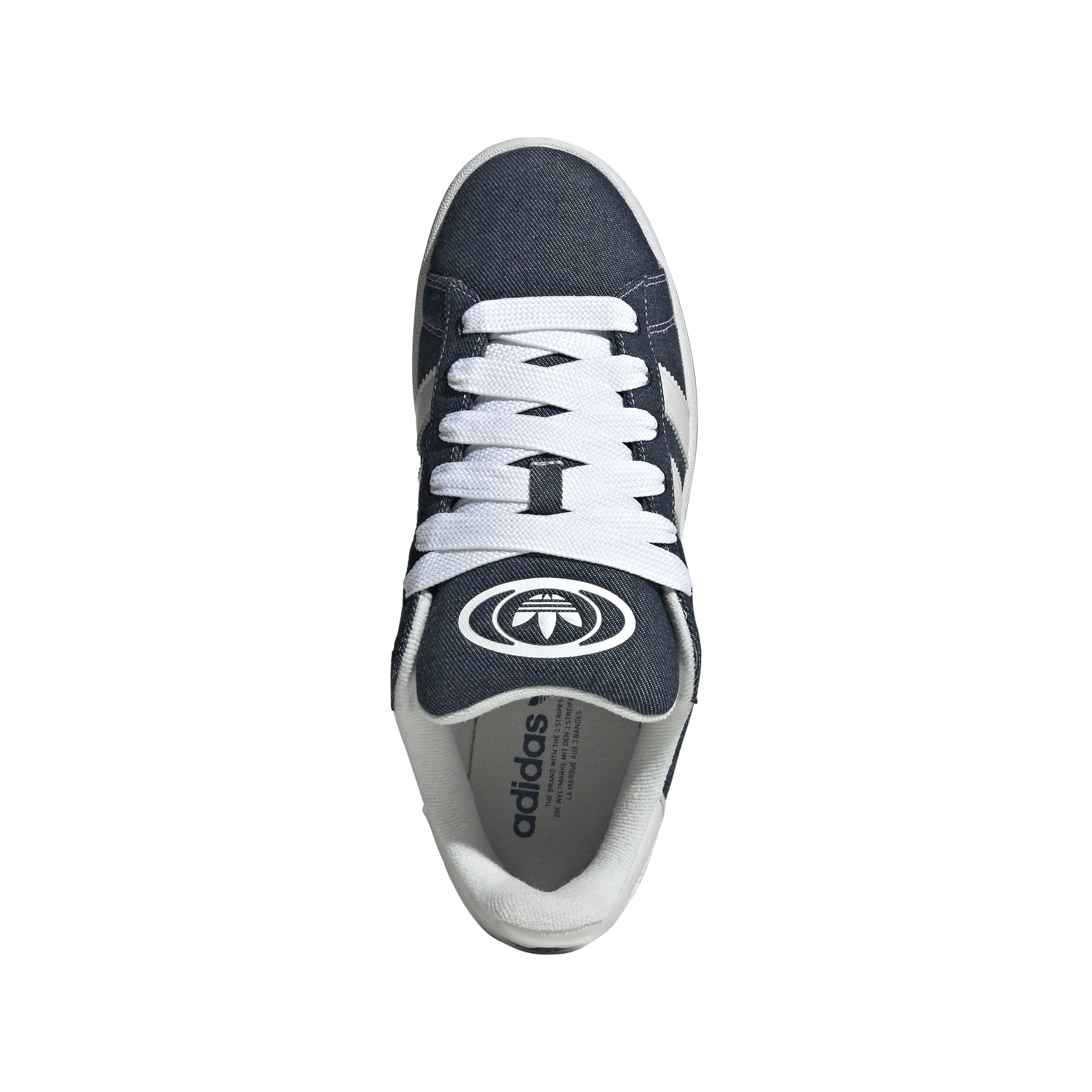 Bold materials Padded materials Campus 00s 'Night Indigo Crystal White'