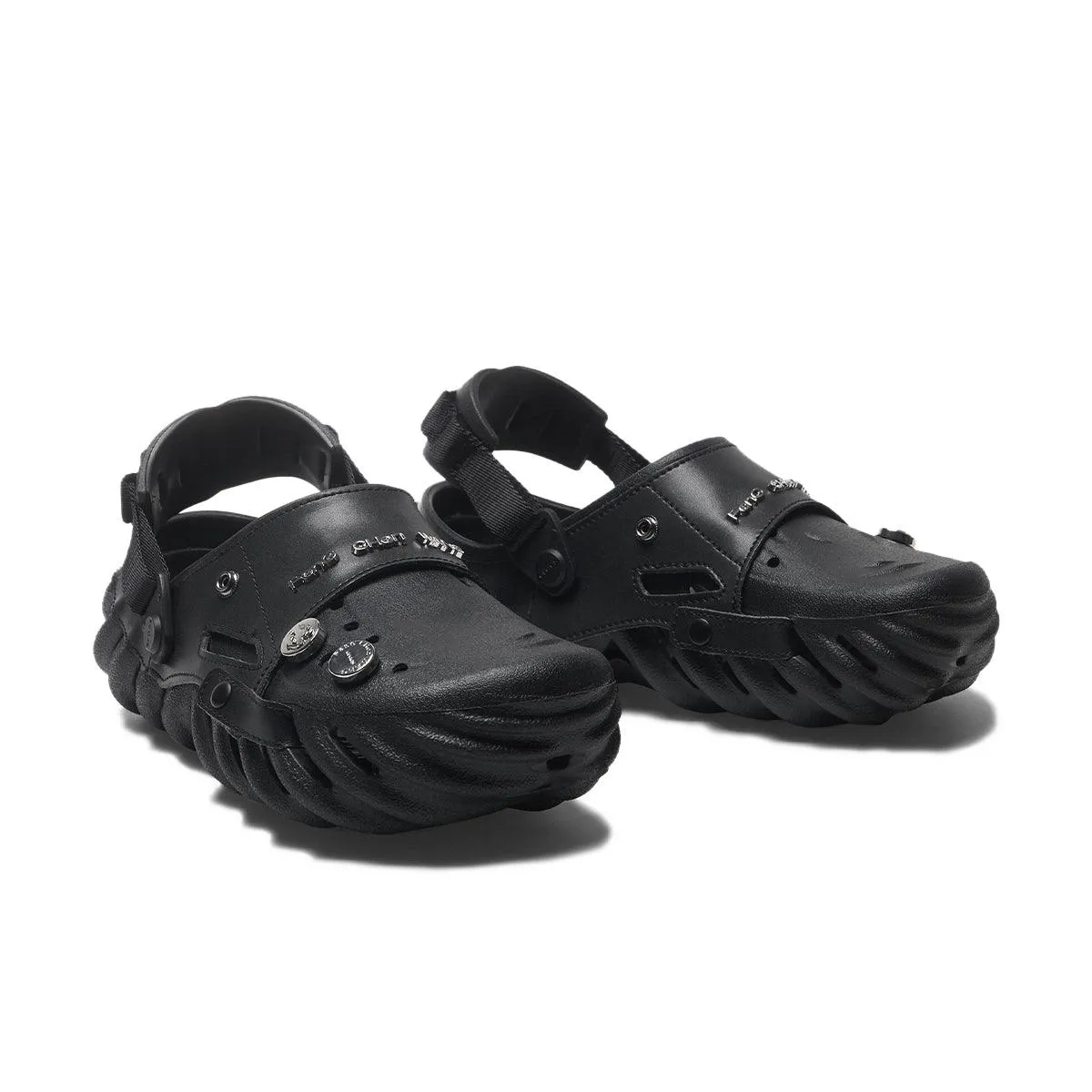   Crocs 2-In-1 Echo Clog 'Black' Foot Support