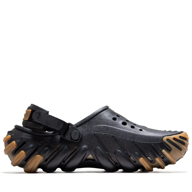 Comfy Step Crocs Echo Gum Ro Clog - Black